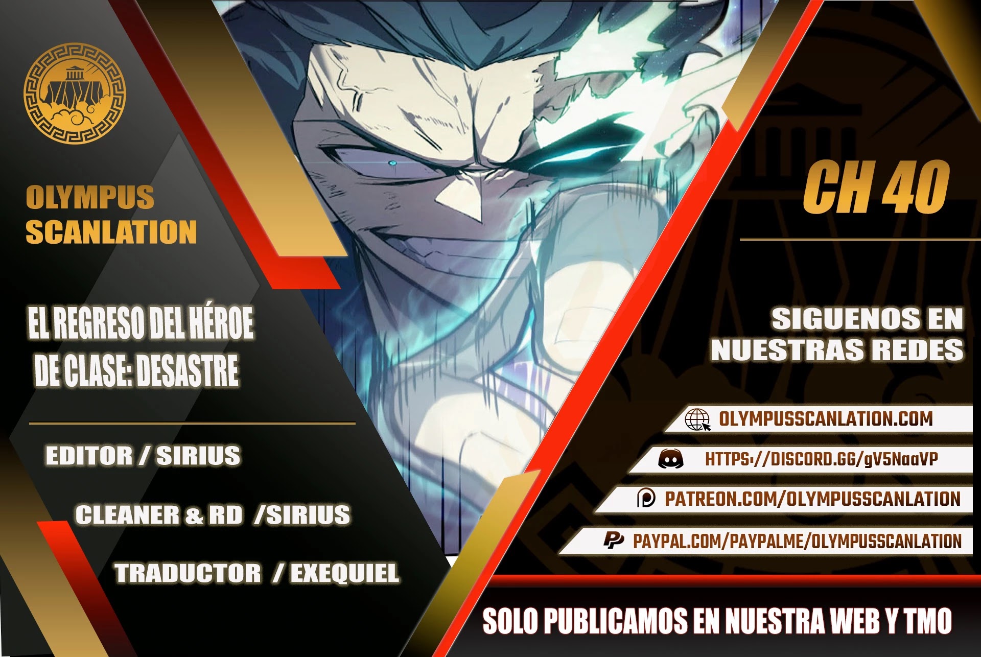 Read El regreso del héroe de clase Desastre ES Manga Online