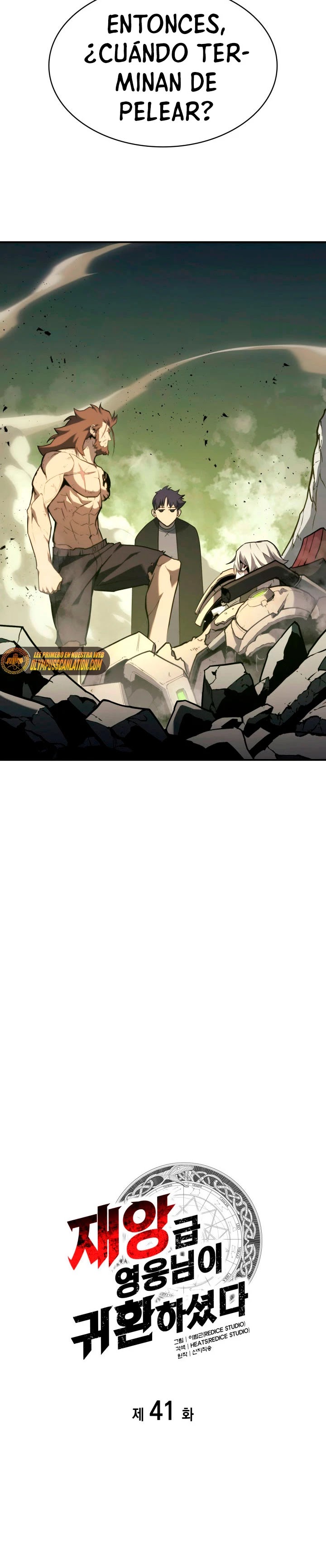 Read El regreso del héroe de clase Desastre ES Manga Online