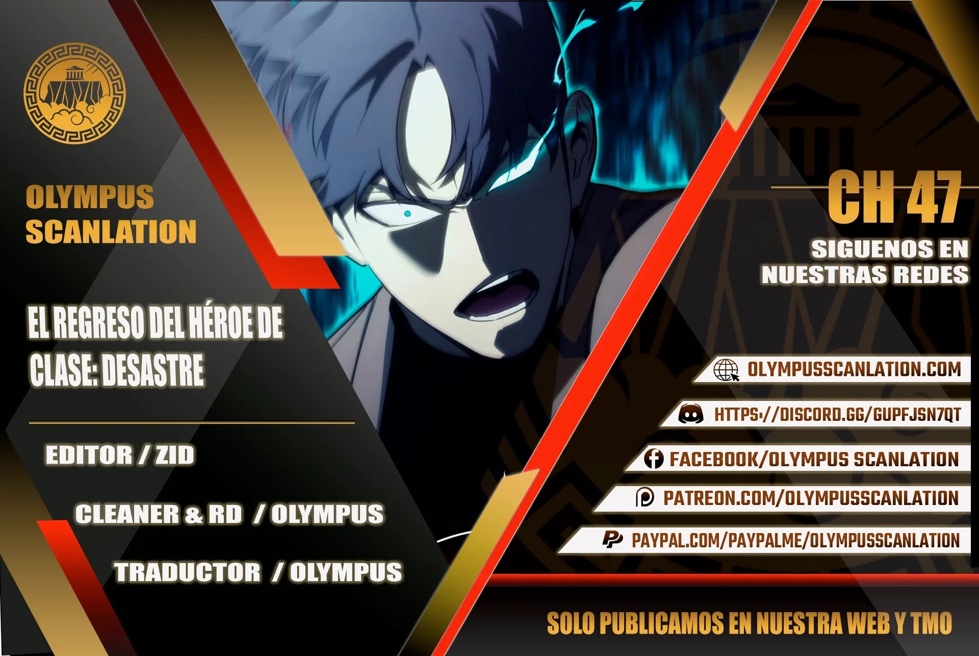 Read El regreso del héroe de clase Desastre ES Manga Online