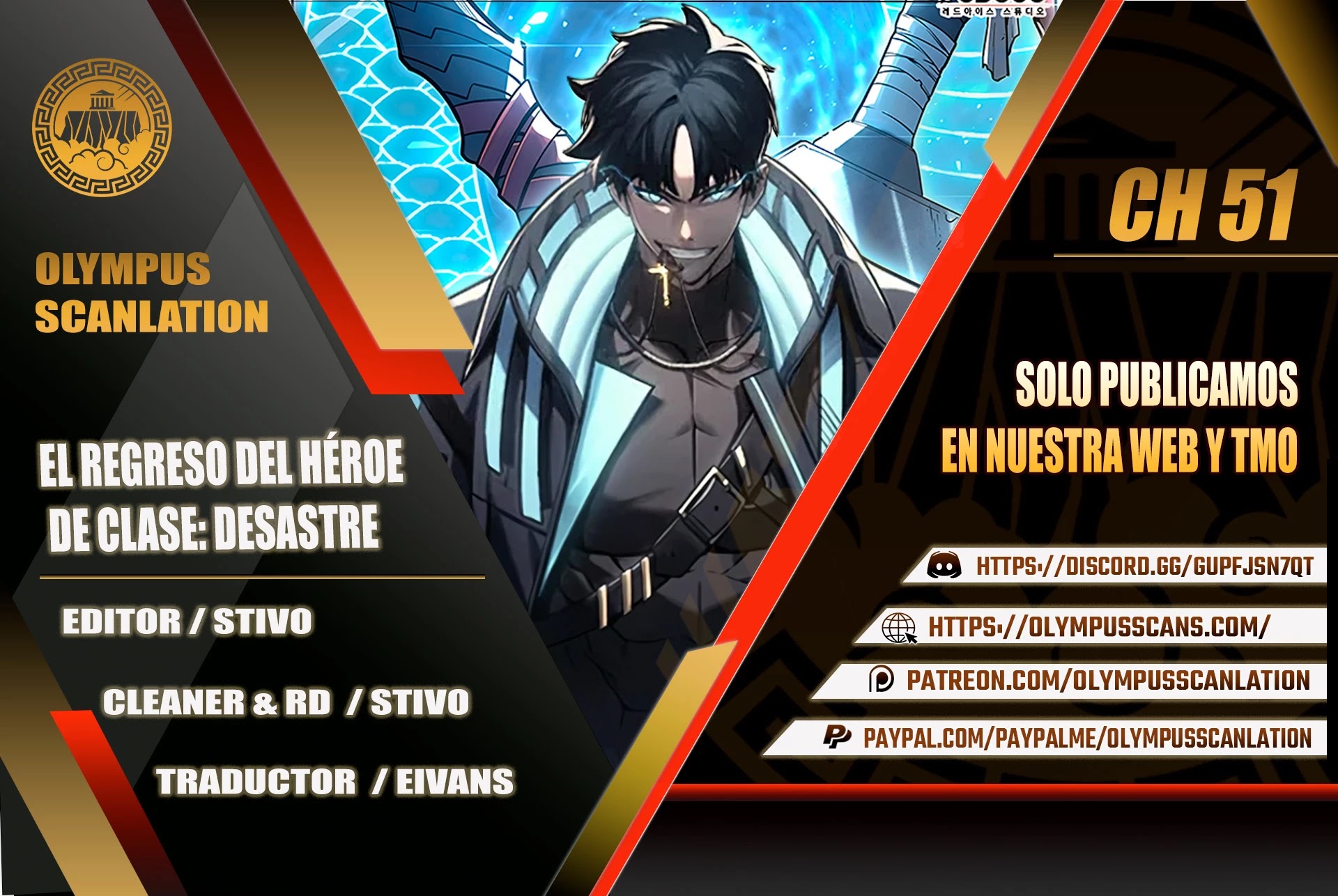 Read El regreso del héroe de clase Desastre ES Manga Online