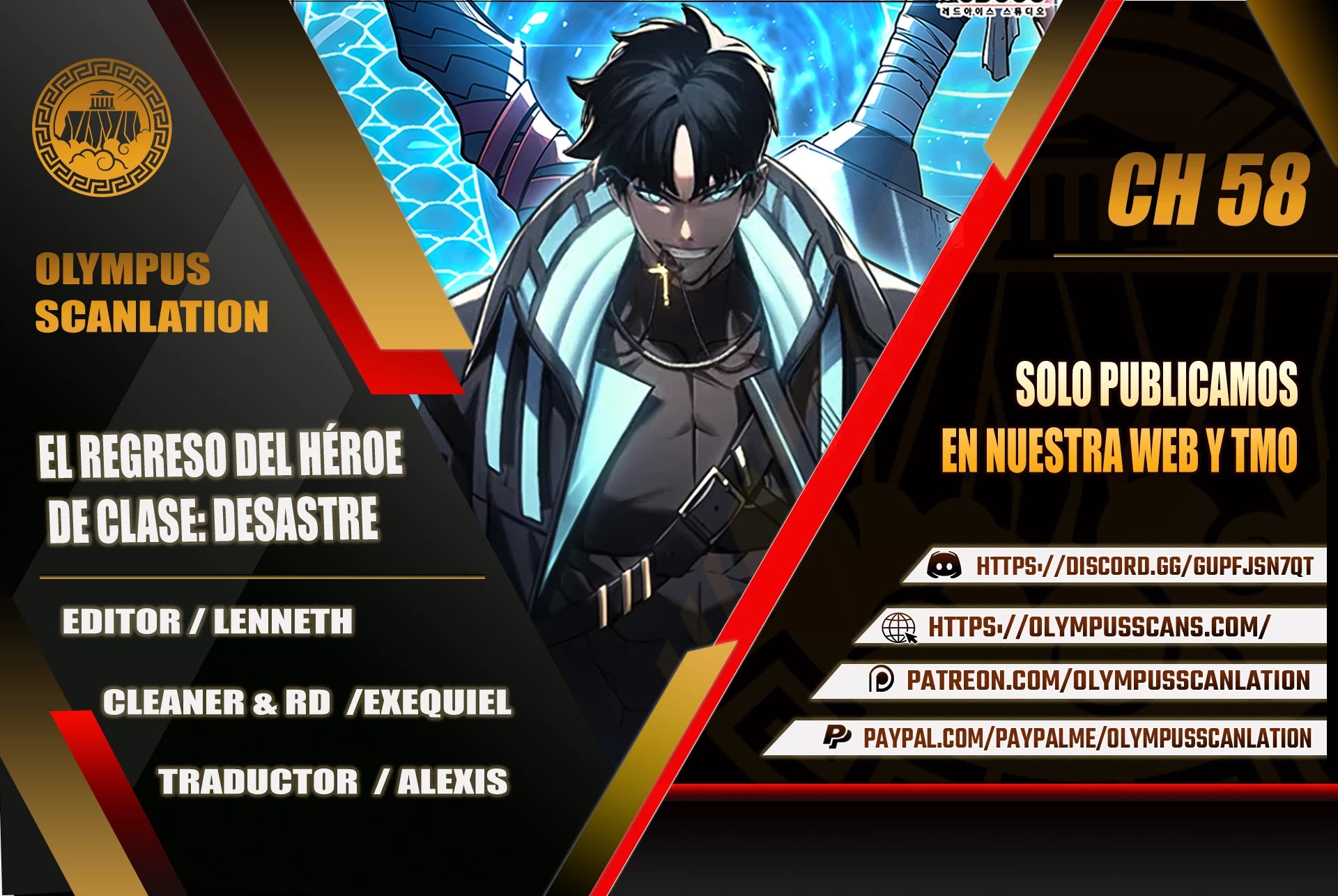 Read El regreso del héroe de clase Desastre ES Manga Online