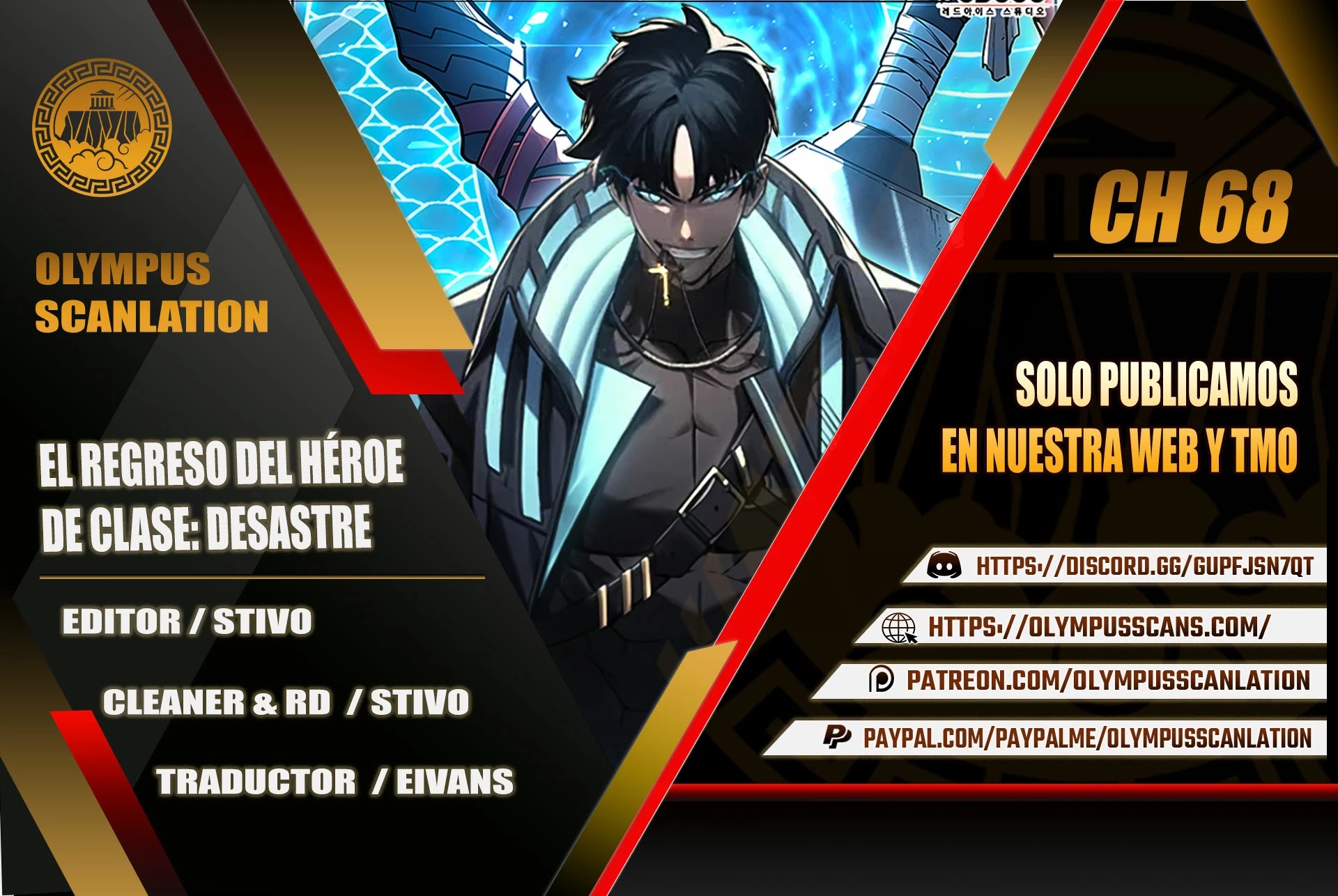 Read El regreso del héroe de clase Desastre ES Manga Online