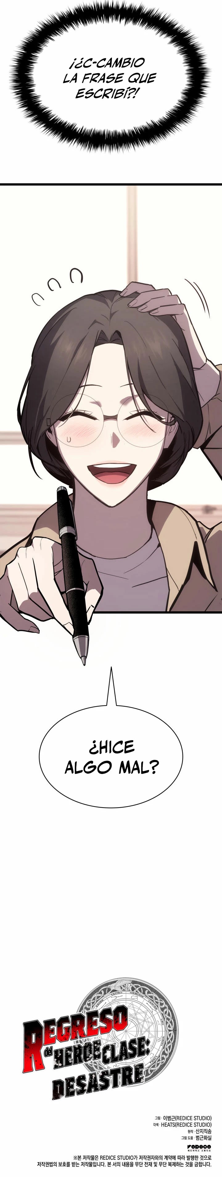 Read El regreso del héroe de clase Desastre ES Manga Online