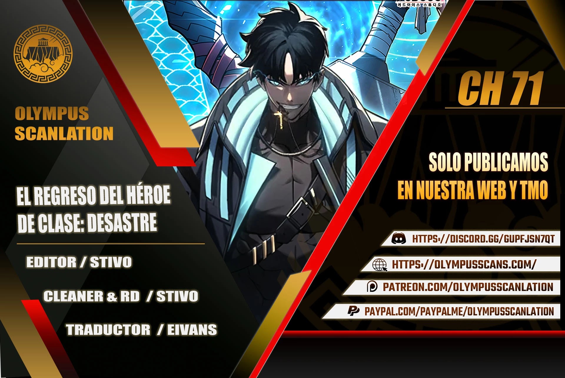 Read El regreso del héroe de clase Desastre ES Manga Online