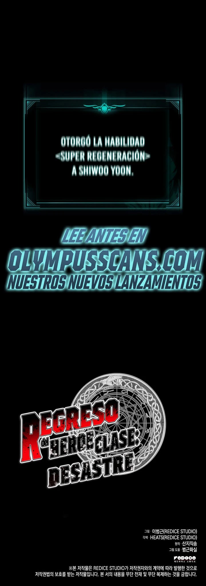 Read El regreso del héroe de clase Desastre ES Manga Online