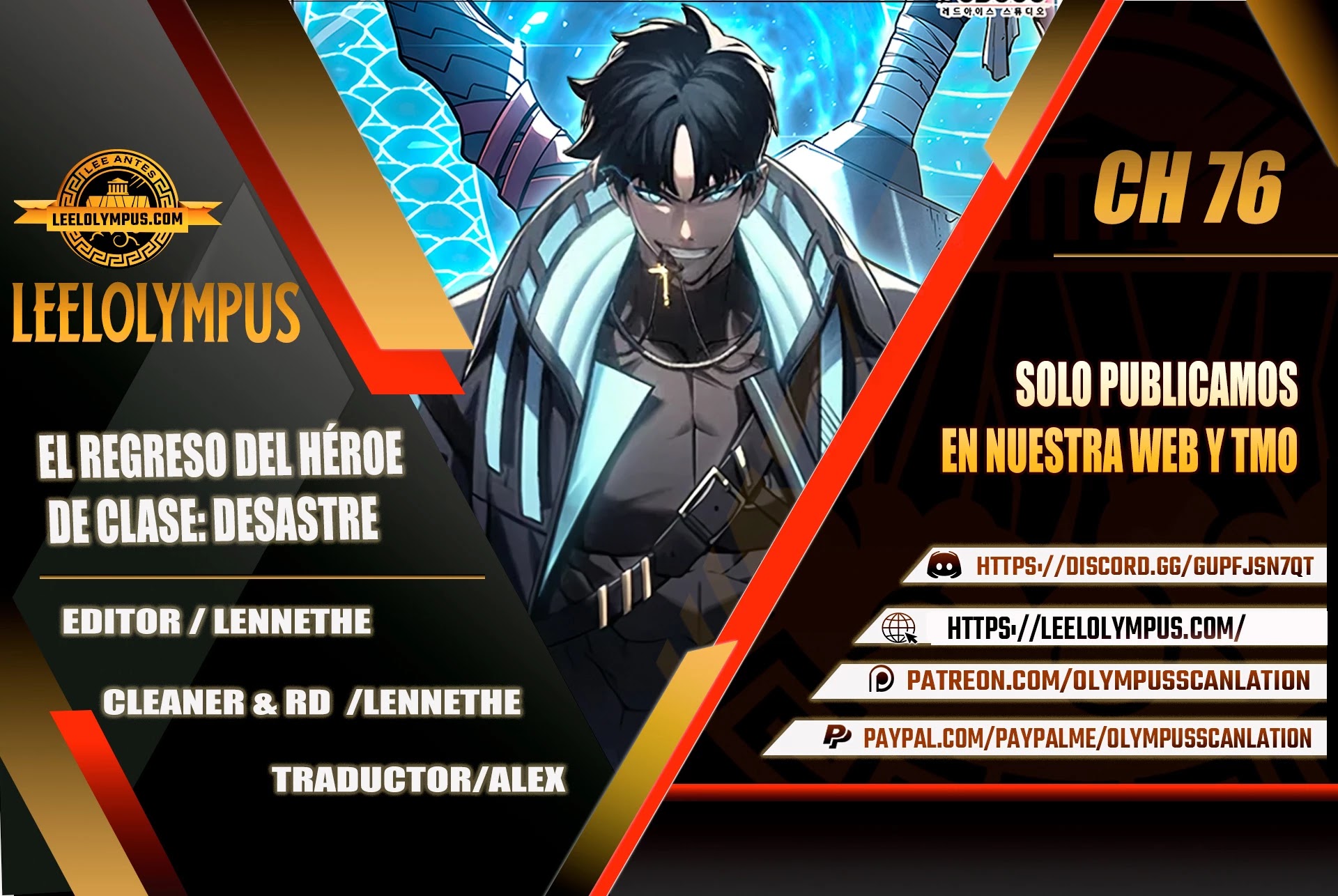 Read El regreso del héroe de clase Desastre ES Manga Online