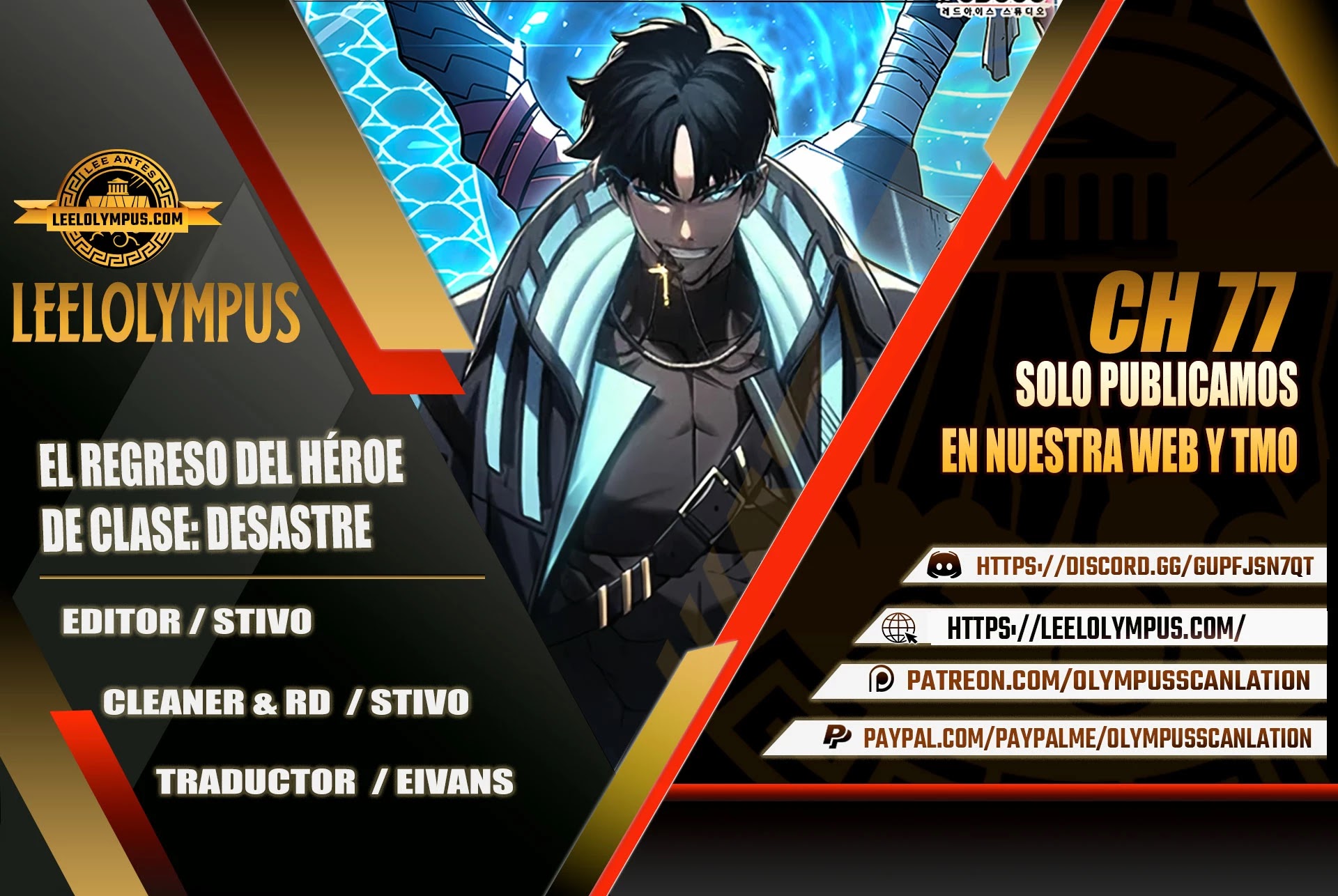 Read El regreso del héroe de clase Desastre ES Manga Online