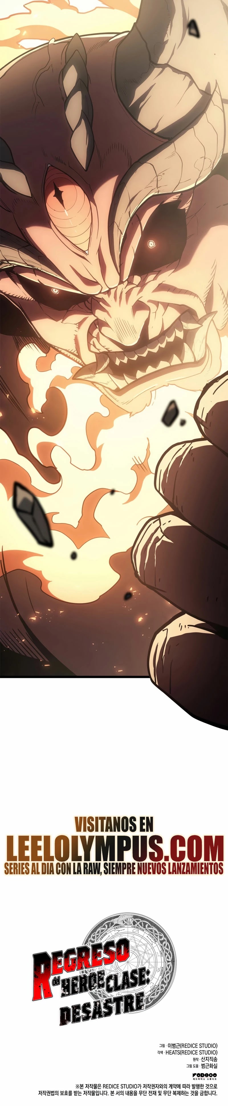 Read El regreso del héroe de clase Desastre ES Manga Online