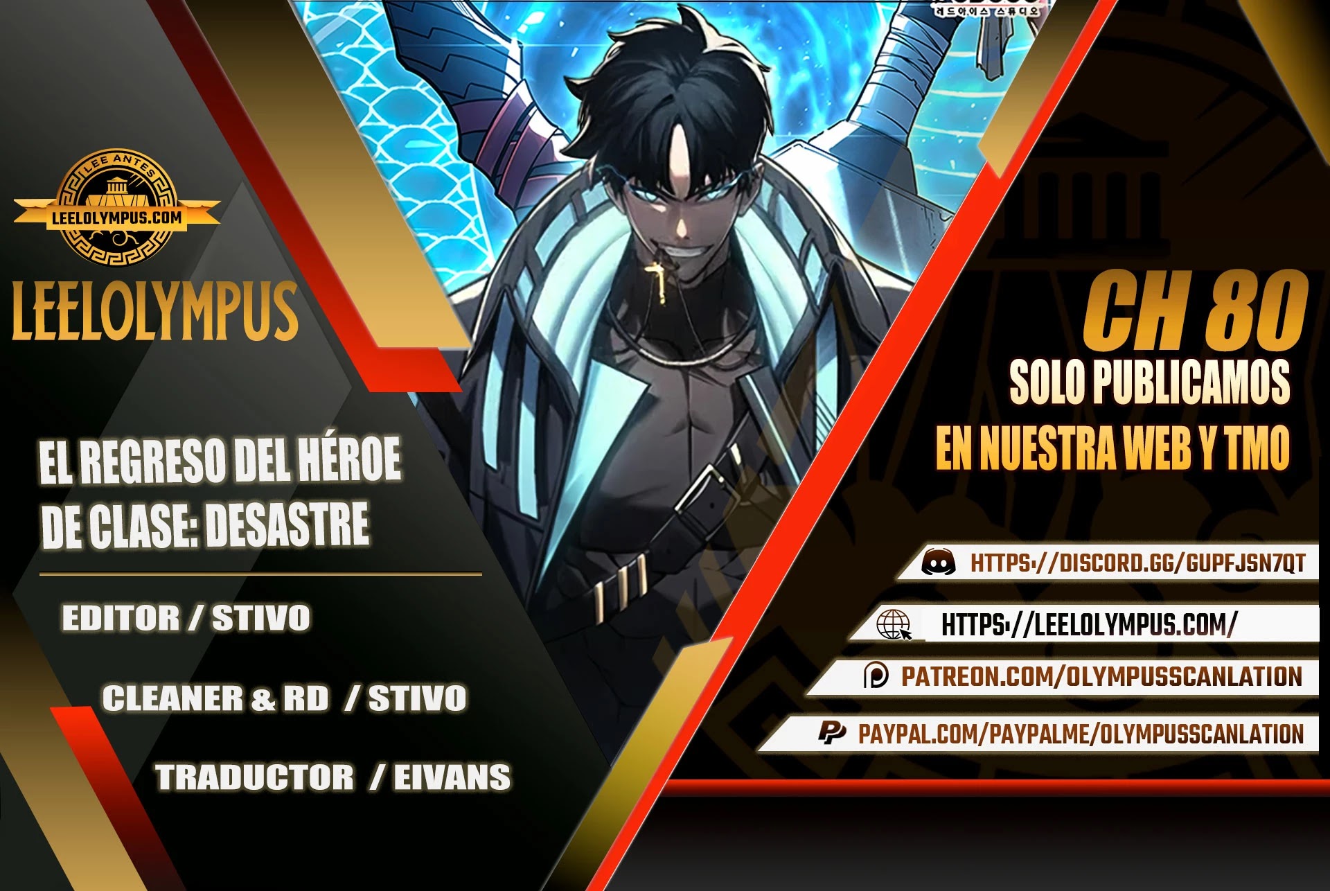 Read El regreso del héroe de clase Desastre ES Manga Online