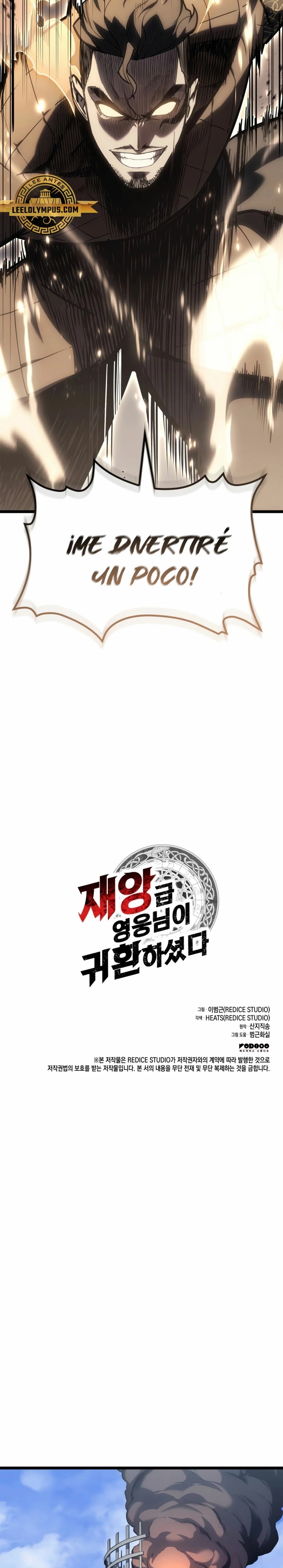 Read El regreso del héroe de clase Desastre ES Manga Online