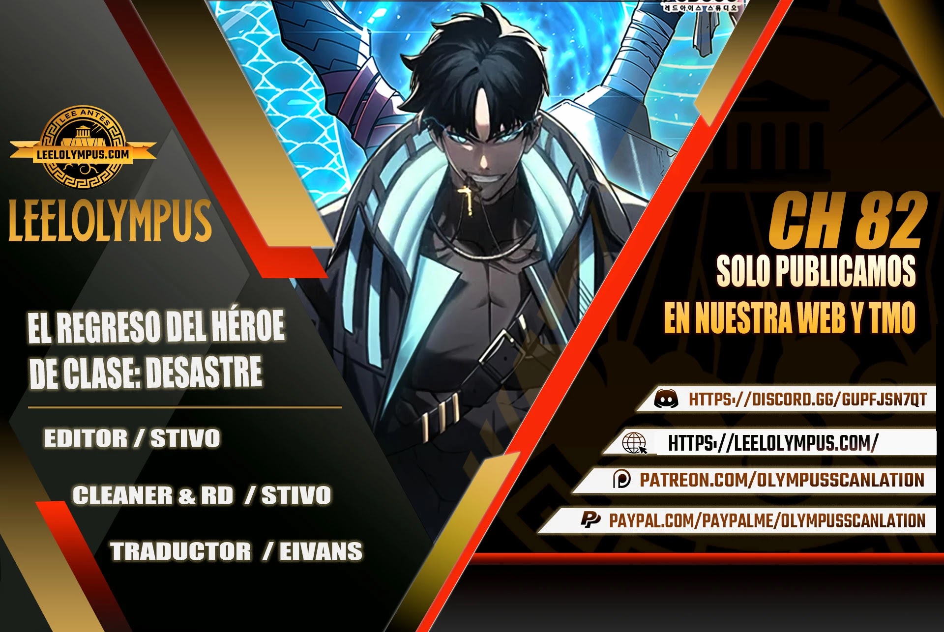 Read El regreso del héroe de clase Desastre ES Manga Online