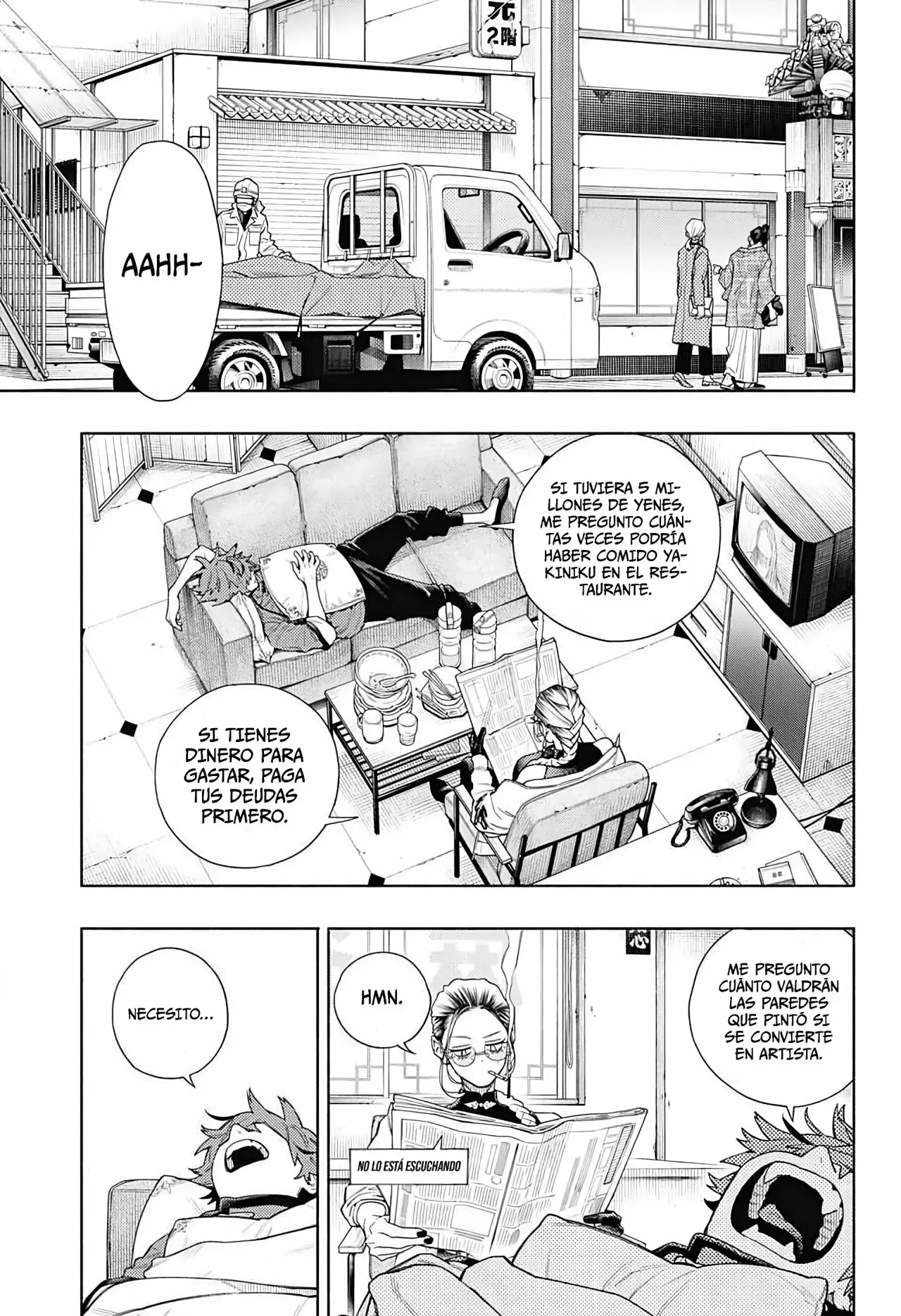 Read Gokurakugai ES Manga Online