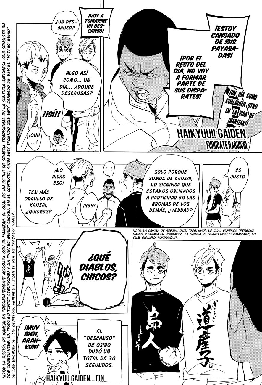 Read Haikyu!! ES Manga Online