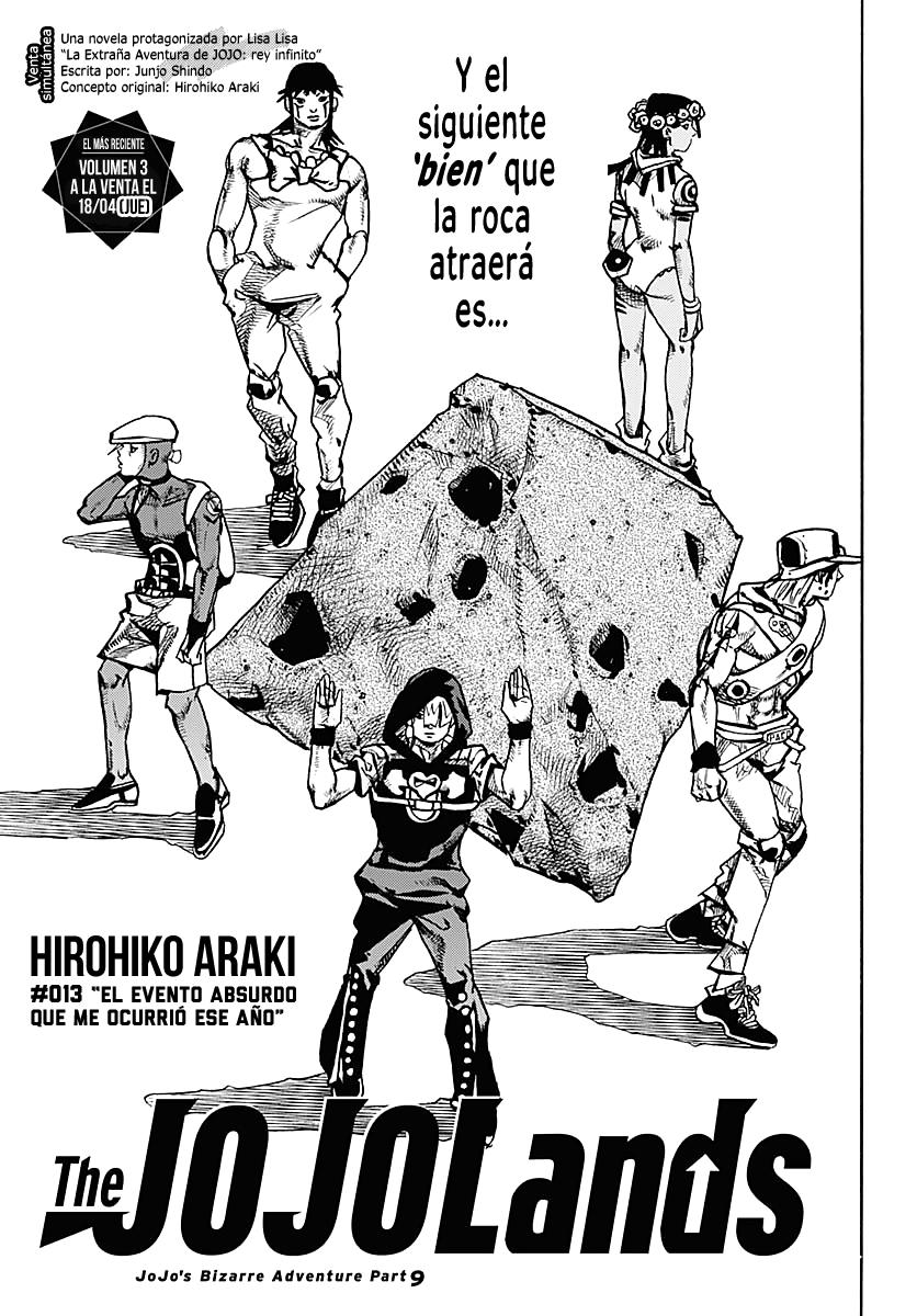 Read JoJo's Bizarre Adventure Part 9 The JOJOLands ES Manga Online
