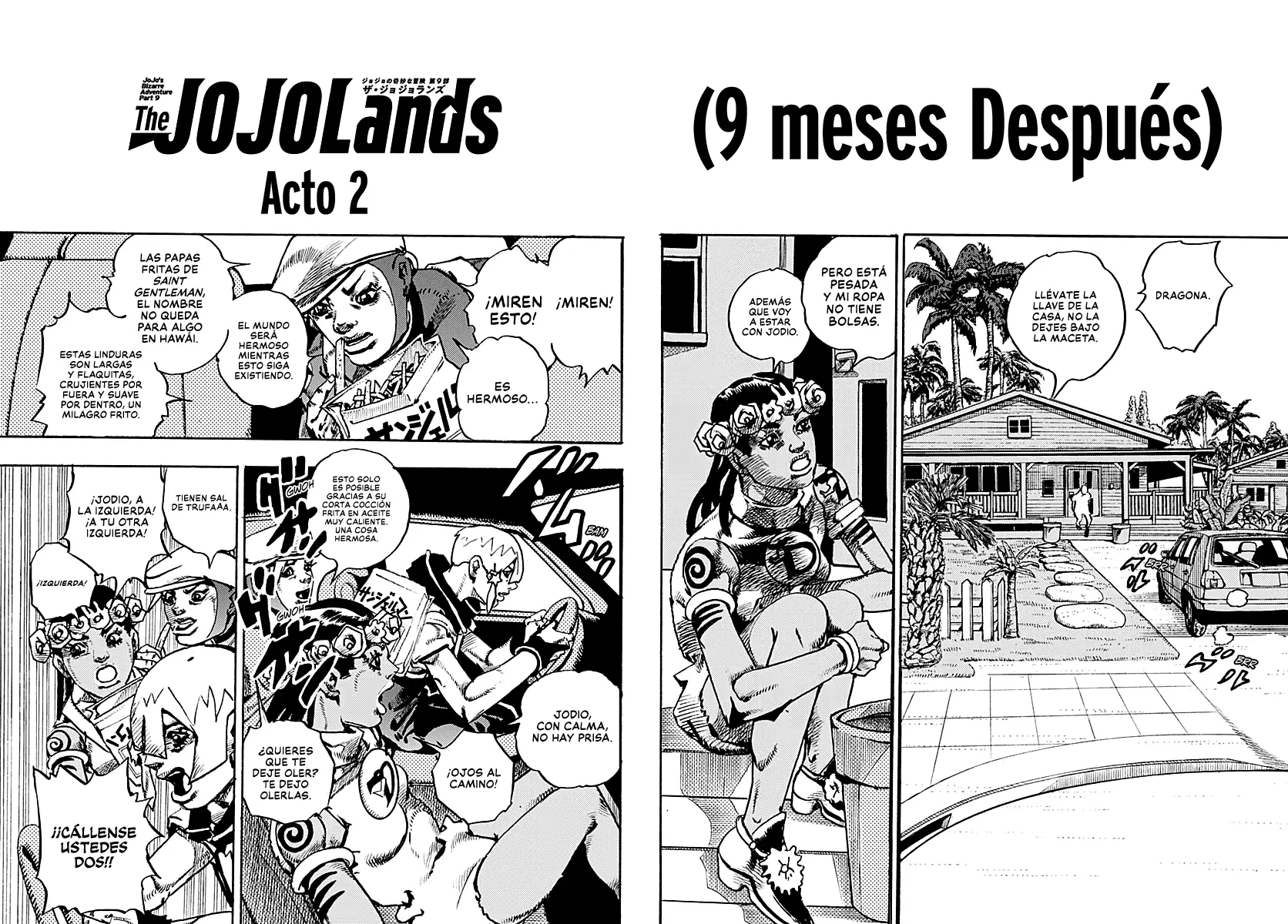 Read JoJo's Bizarre Adventure Part 9 The JOJOLands ES Manga Online