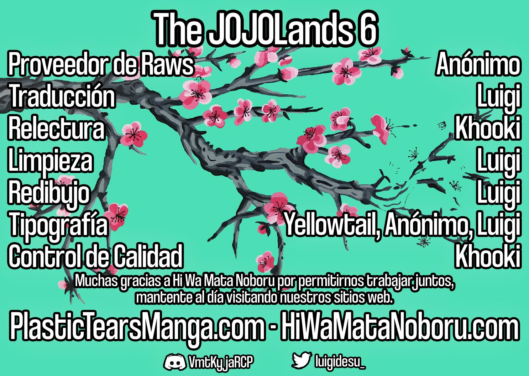 Read JoJo's Bizarre Adventure Part 9 The JOJOLands ES Manga Online