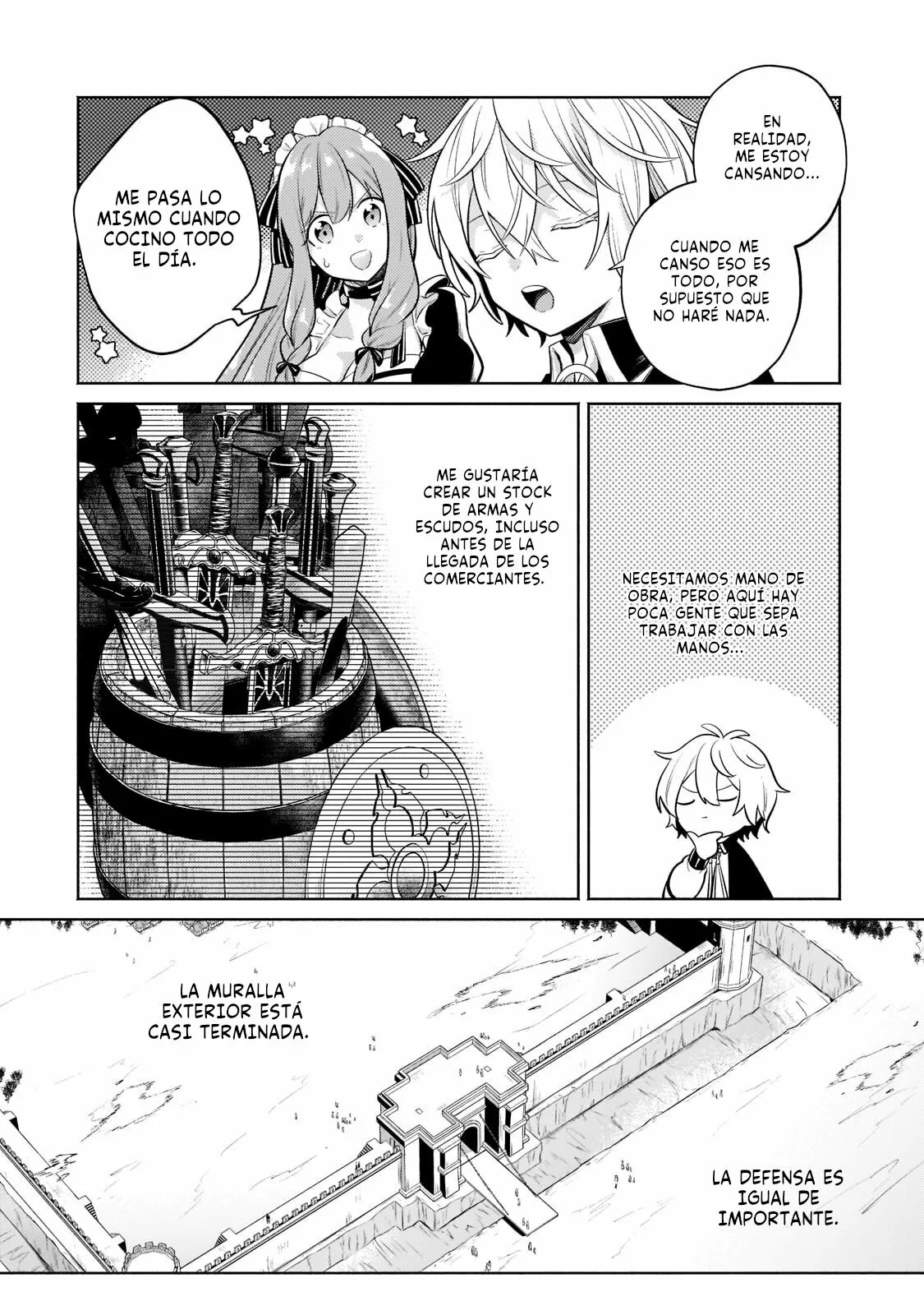 Read Okiraku Ryoushu no Tanoshii Ryouchi Bouei ES Manga Online