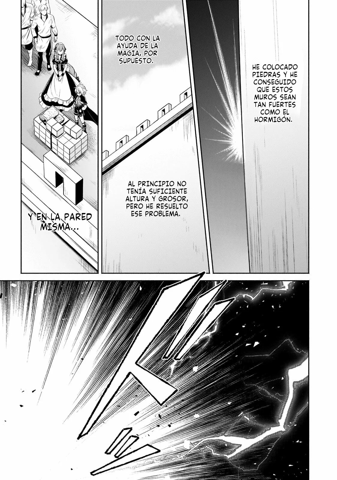 Read Okiraku Ryoushu no Tanoshii Ryouchi Bouei ES Manga Online