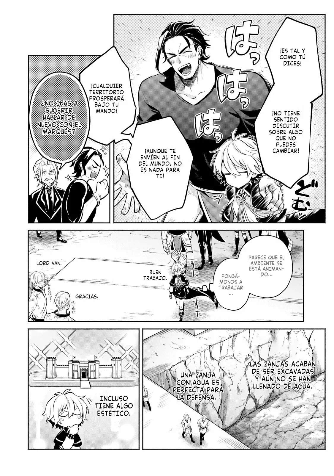 Read Okiraku Ryoushu no Tanoshii Ryouchi Bouei ES Manga Online