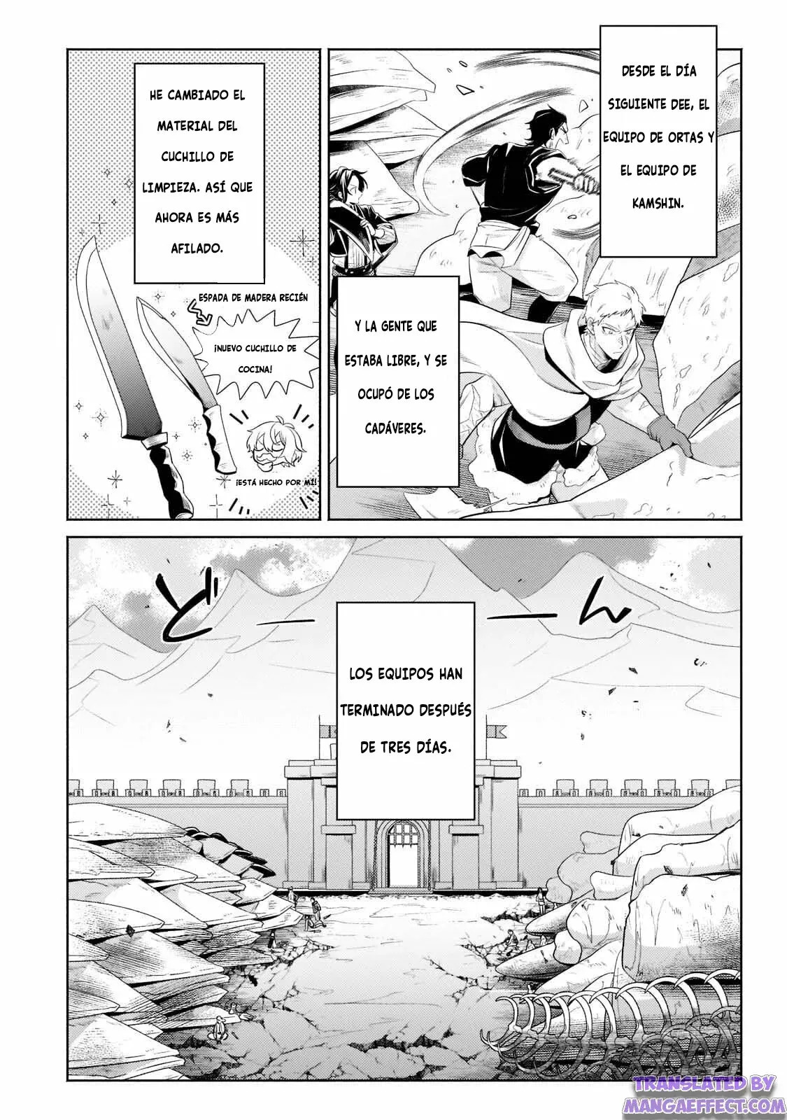 Read Okiraku Ryoushu no Tanoshii Ryouchi Bouei ES Manga Online