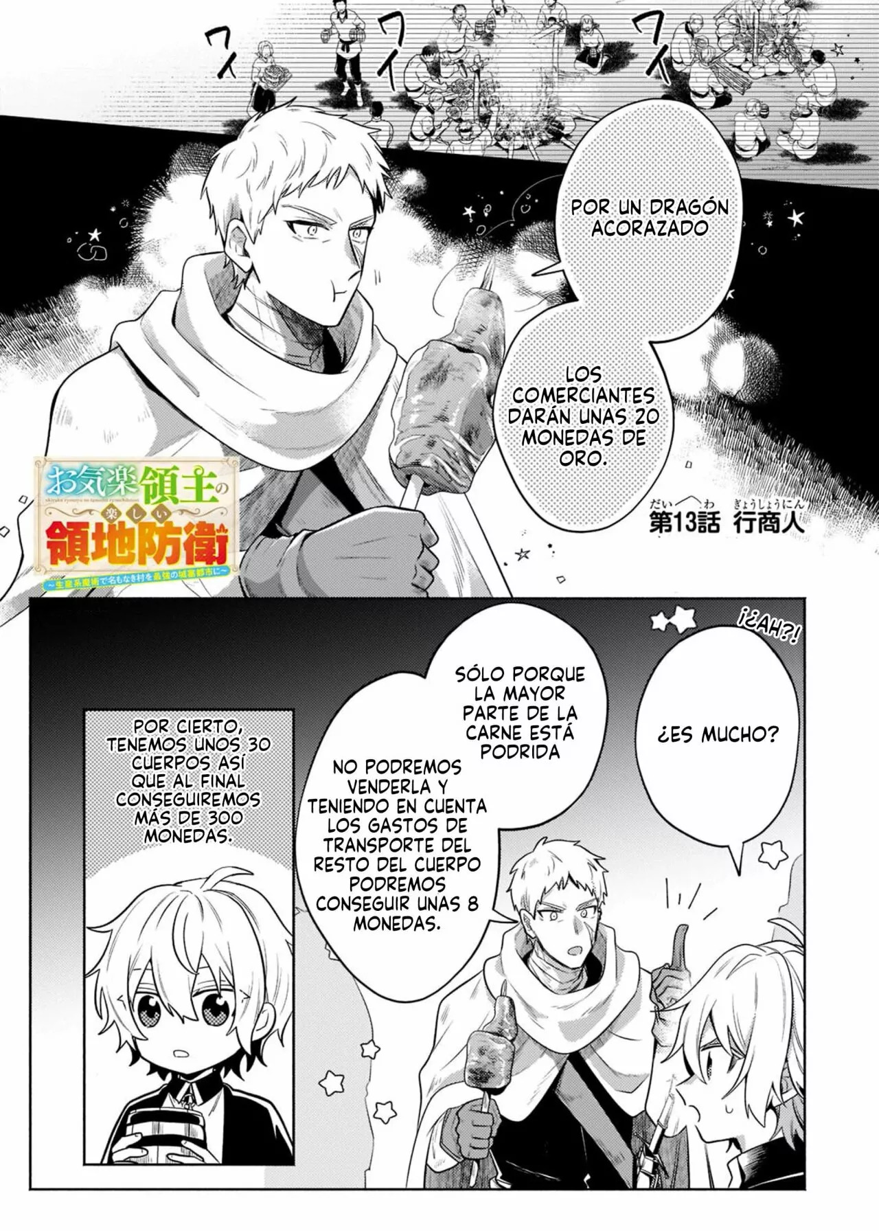 Read Okiraku Ryoushu no Tanoshii Ryouchi Bouei ES Manga Online