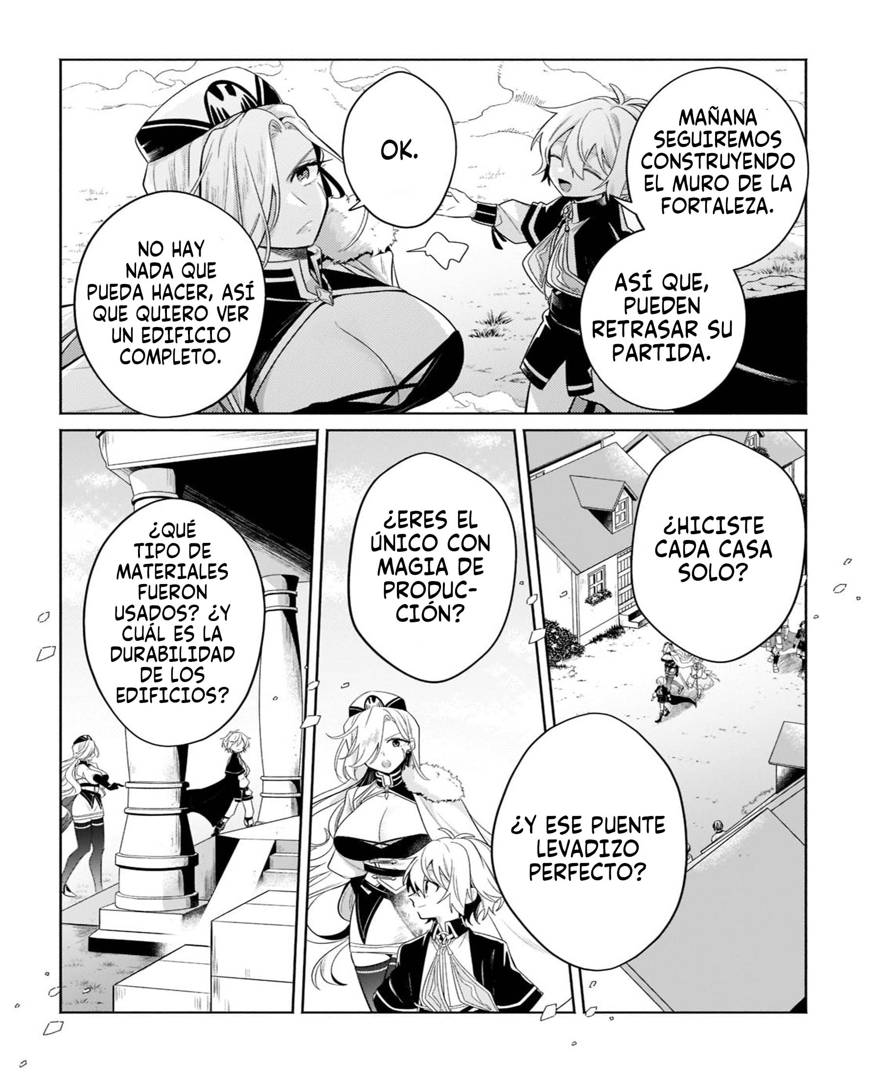 Read Okiraku Ryoushu no Tanoshii Ryouchi Bouei ES Manga Online