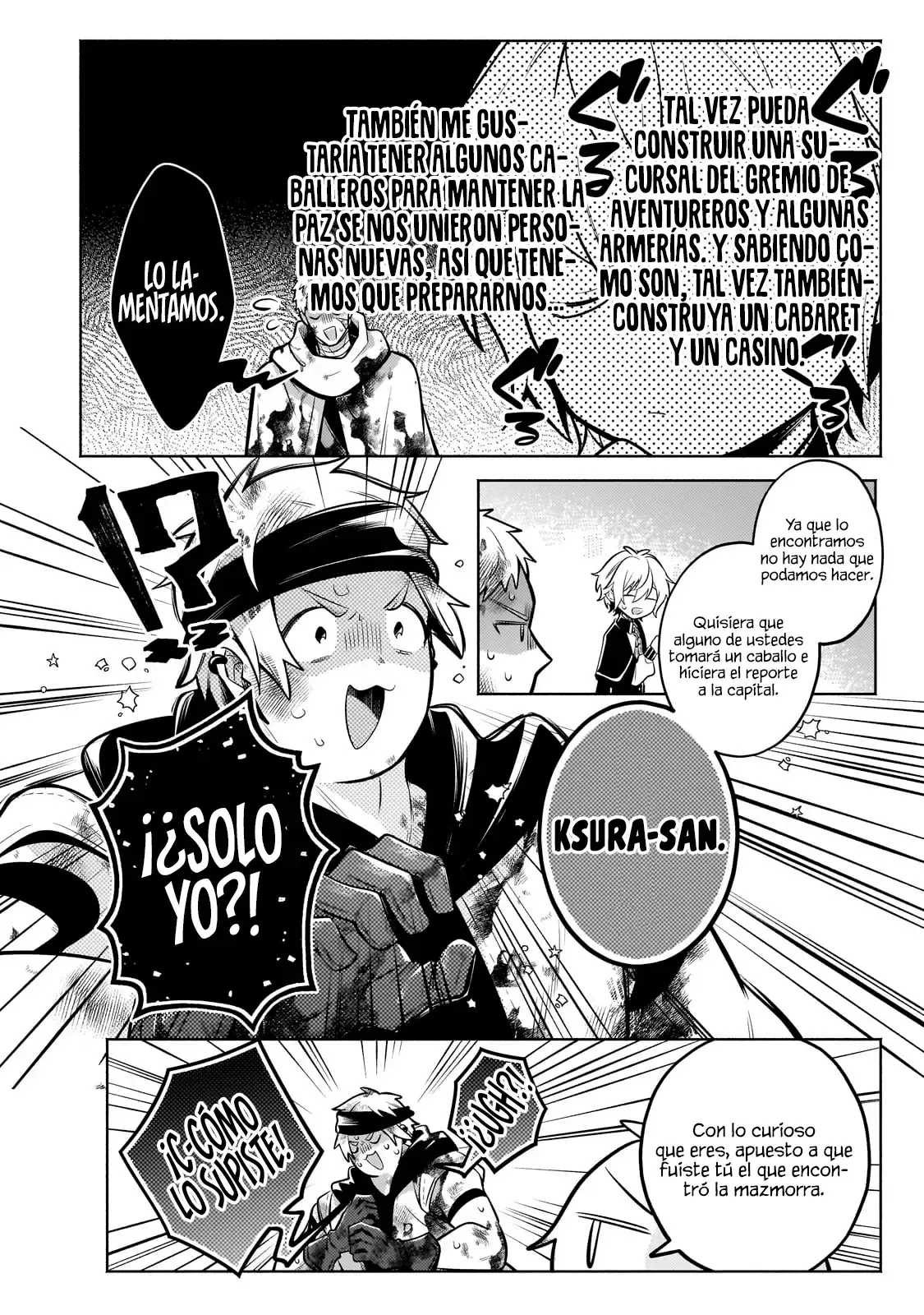 Read Okiraku Ryoushu no Tanoshii Ryouchi Bouei ES Manga Online