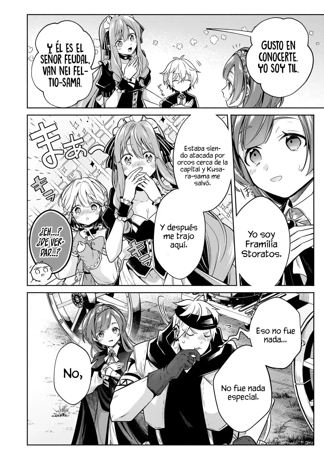 Read Okiraku Ryoushu no Tanoshii Ryouchi Bouei ES Manga Online