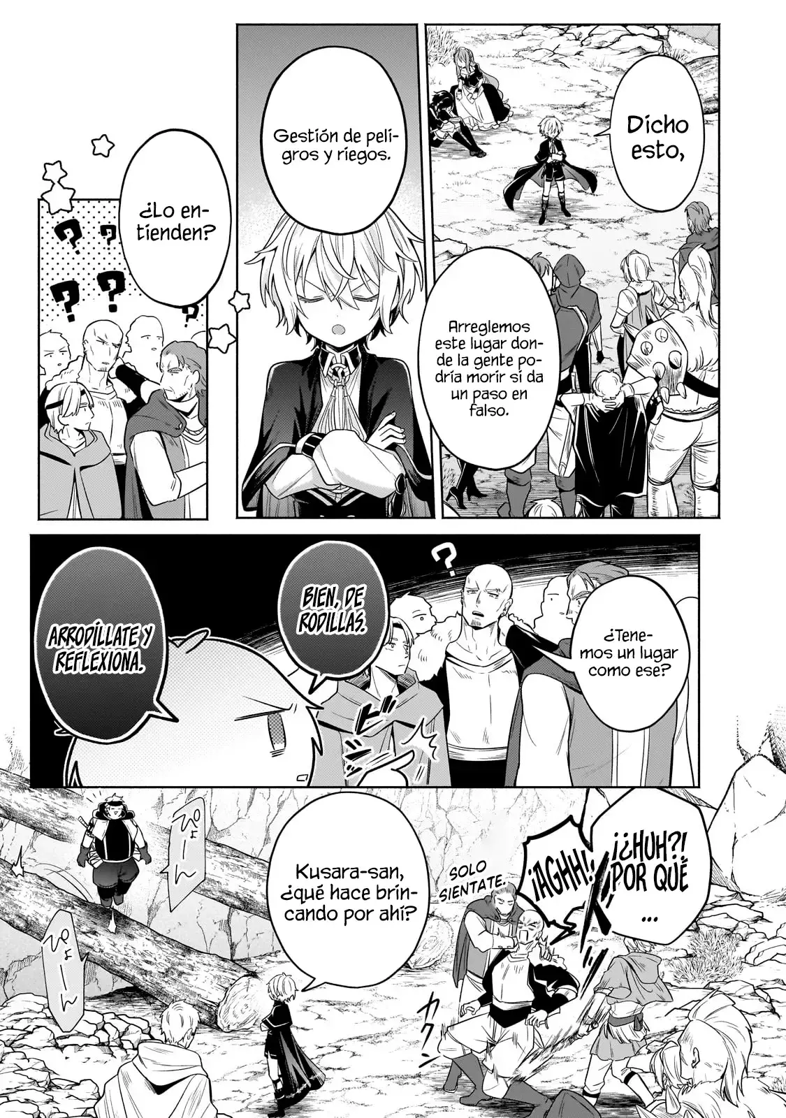 Read Okiraku Ryoushu no Tanoshii Ryouchi Bouei ES Manga Online