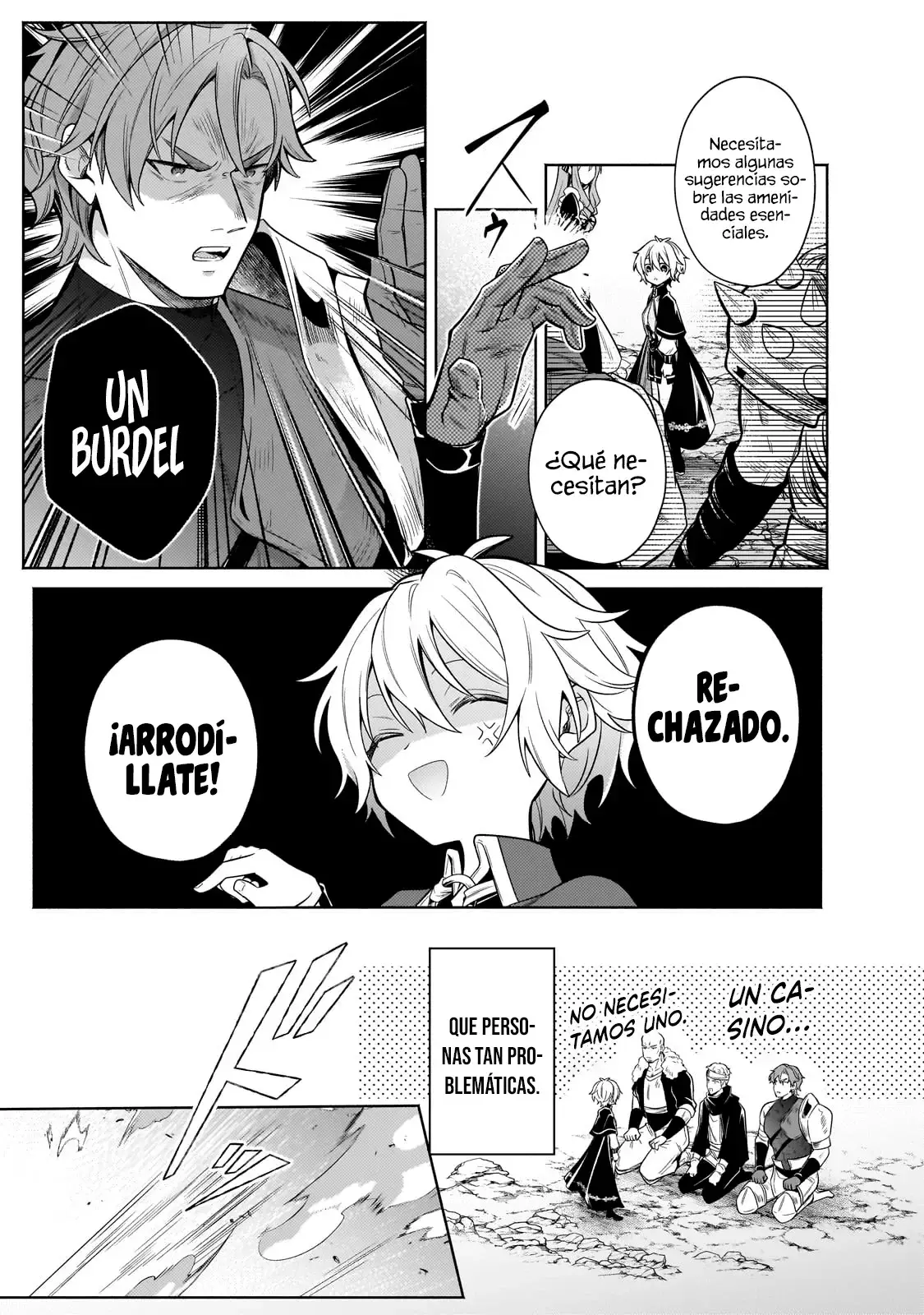 Read Okiraku Ryoushu no Tanoshii Ryouchi Bouei ES Manga Online