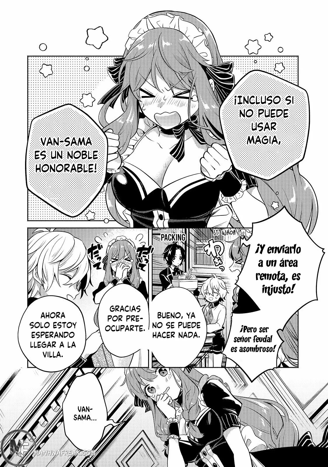 Read Okiraku Ryoushu no Tanoshii Ryouchi Bouei ES Manga Online