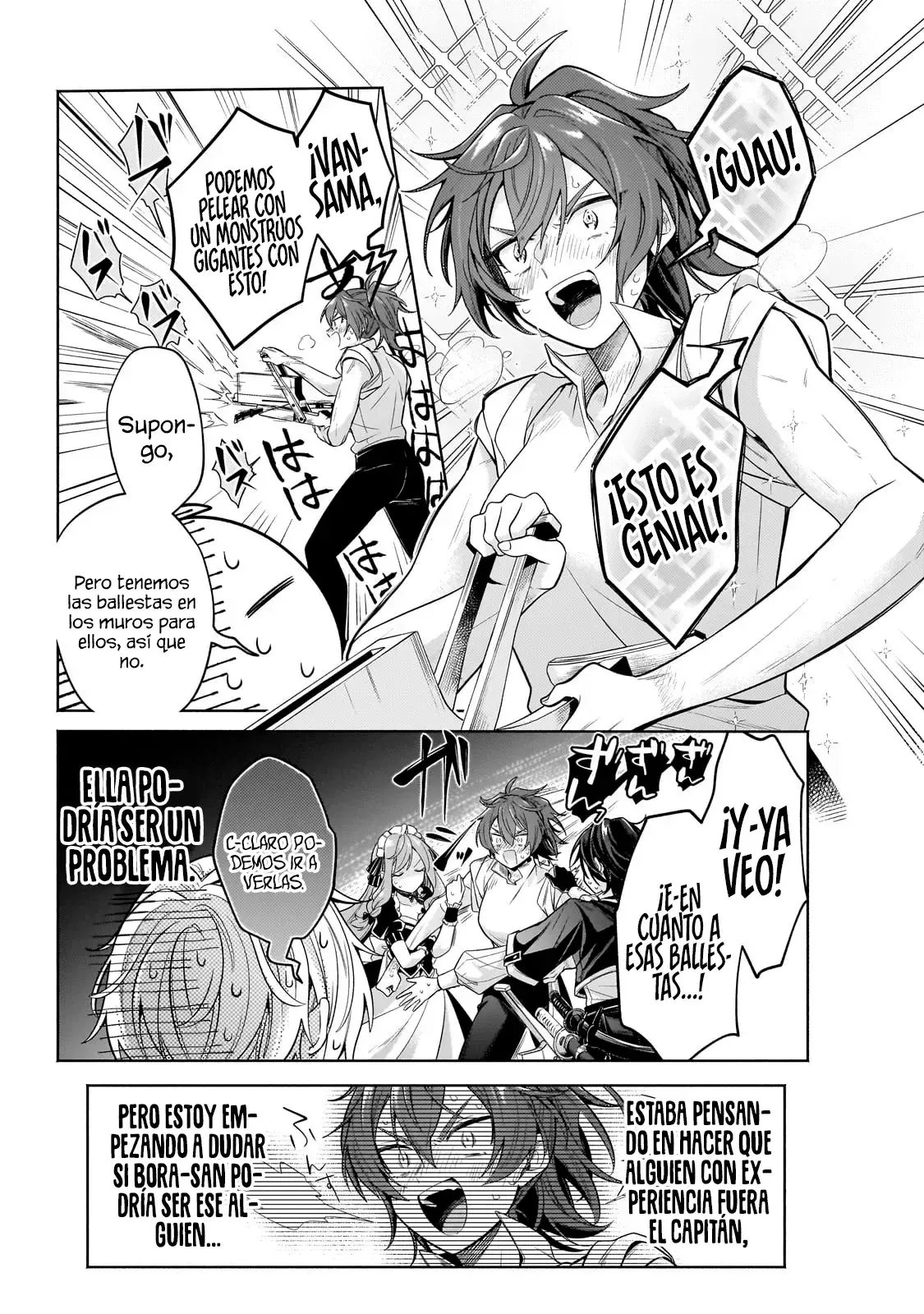 Read Okiraku Ryoushu no Tanoshii Ryouchi Bouei ES Manga Online