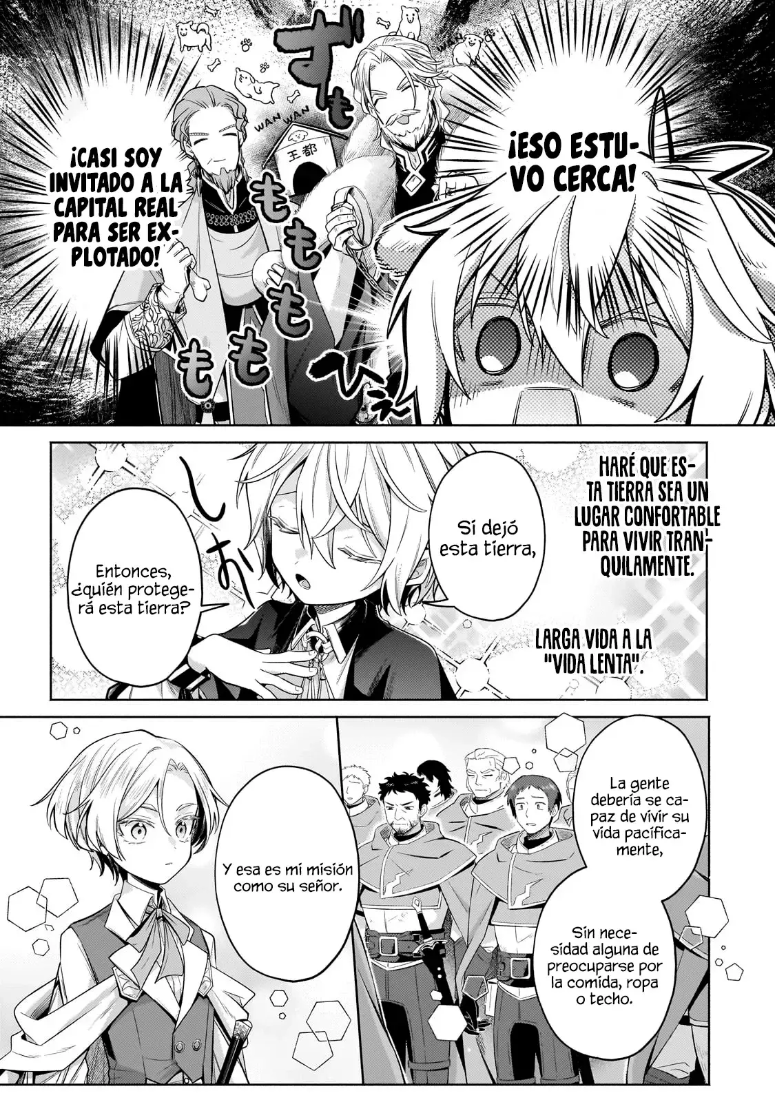 Read Okiraku Ryoushu no Tanoshii Ryouchi Bouei ES Manga Online