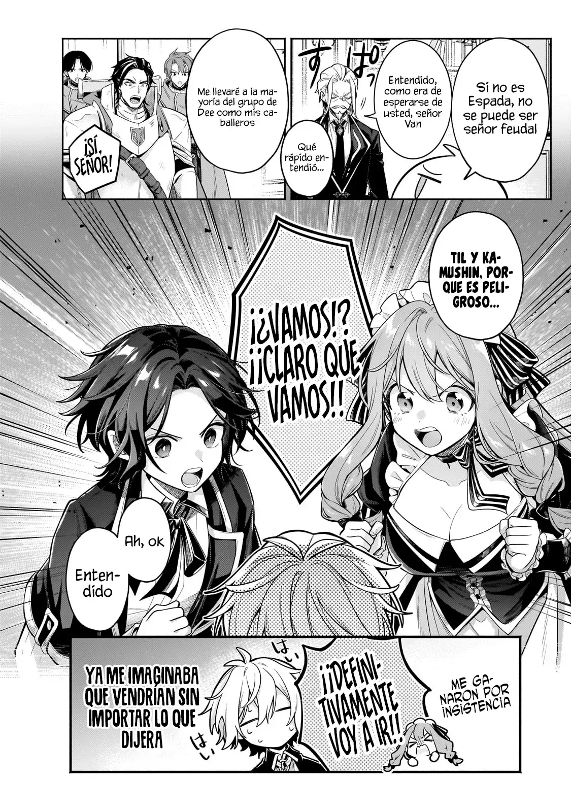 Read Okiraku Ryoushu no Tanoshii Ryouchi Bouei ES Manga Online