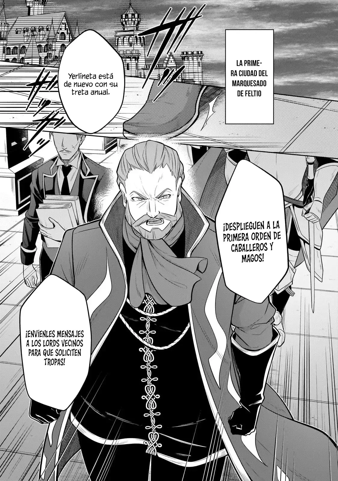 Read Okiraku Ryoushu no Tanoshii Ryouchi Bouei ES Manga Online