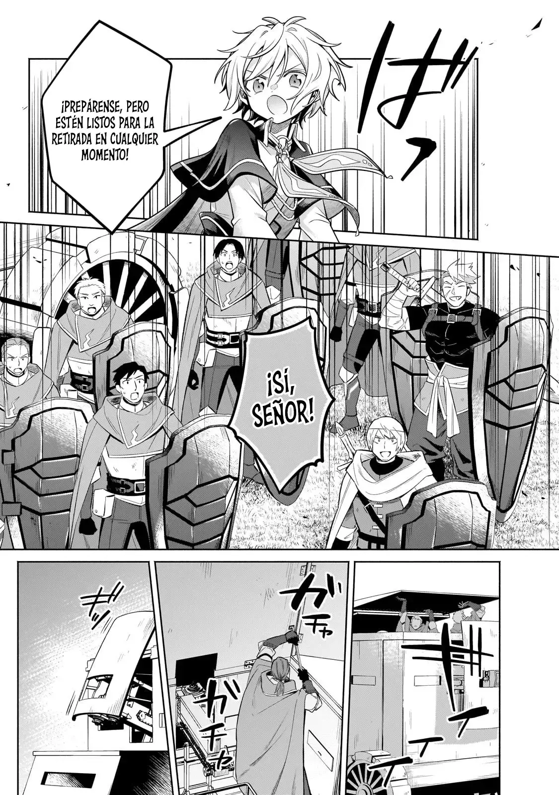 Read Okiraku Ryoushu no Tanoshii Ryouchi Bouei ES Manga Online