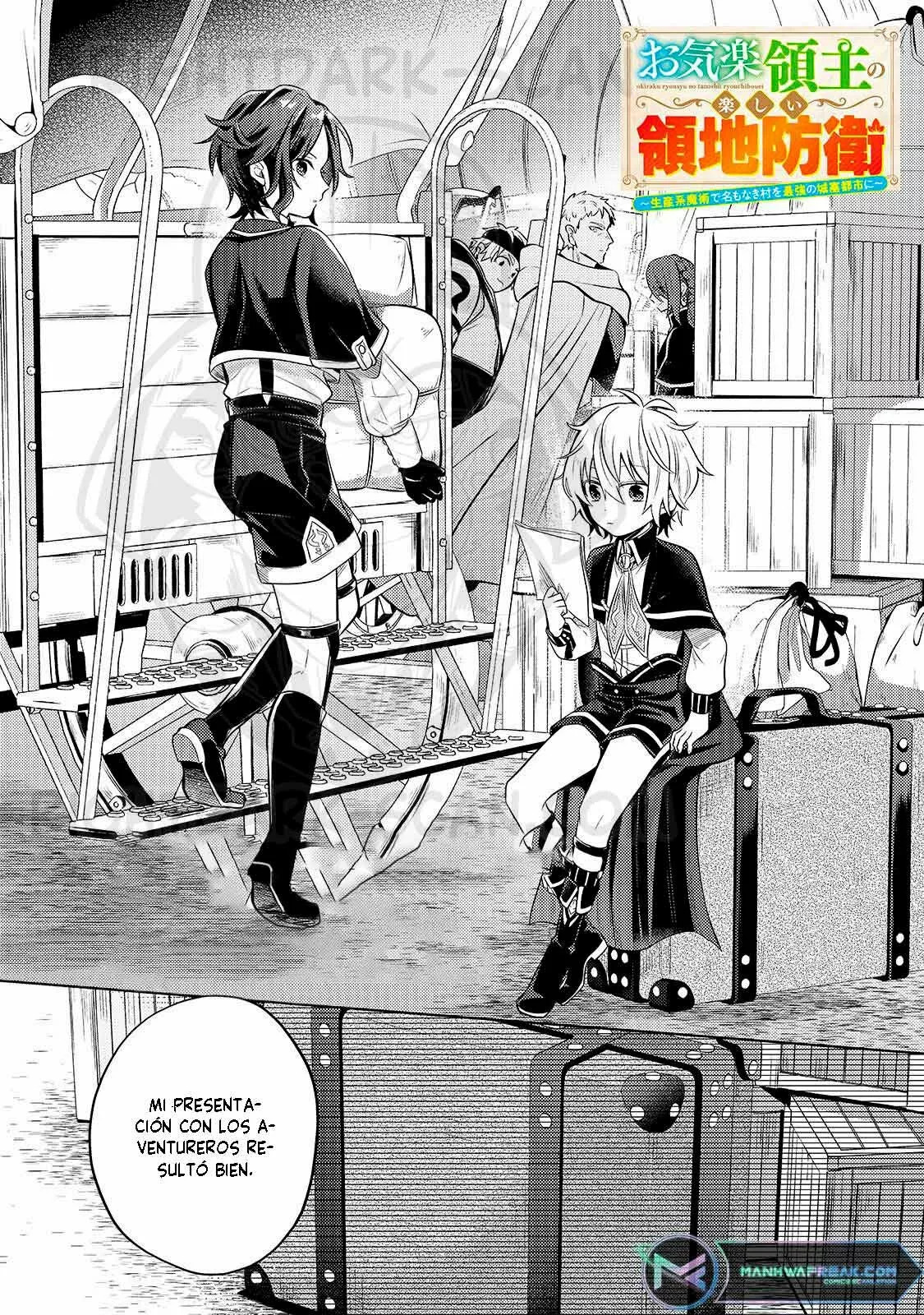 Read Okiraku Ryoushu no Tanoshii Ryouchi Bouei ES Manga Online