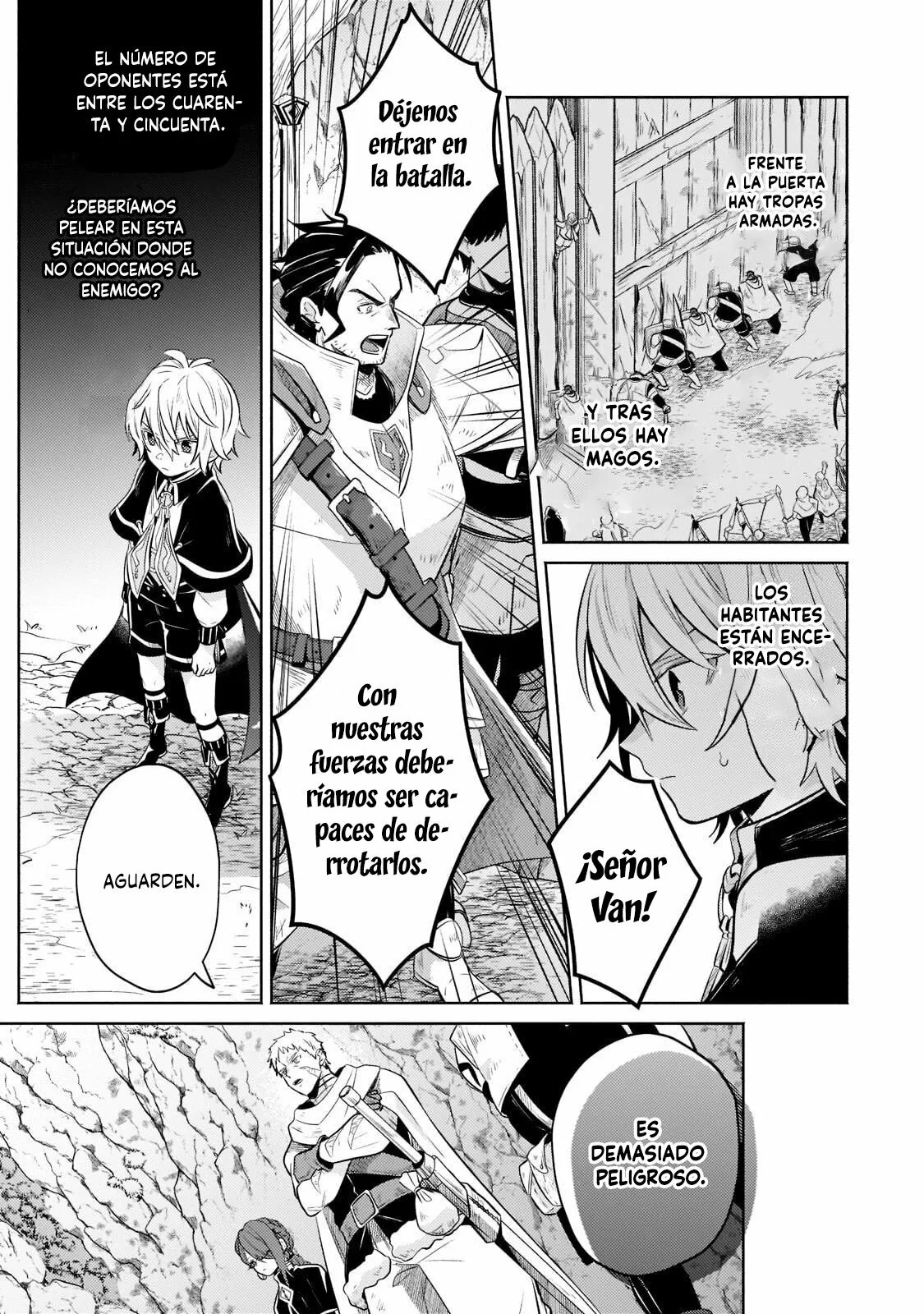 Read Okiraku Ryoushu no Tanoshii Ryouchi Bouei ES Manga Online