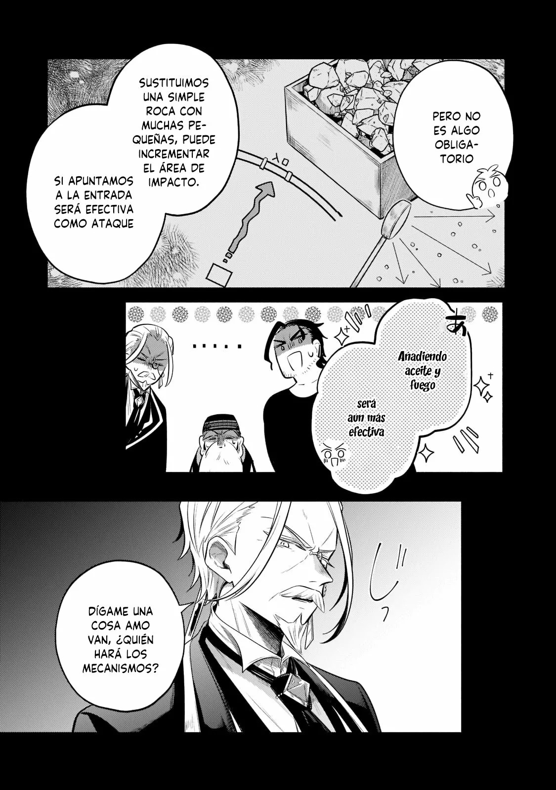 Read Okiraku Ryoushu no Tanoshii Ryouchi Bouei ES Manga Online