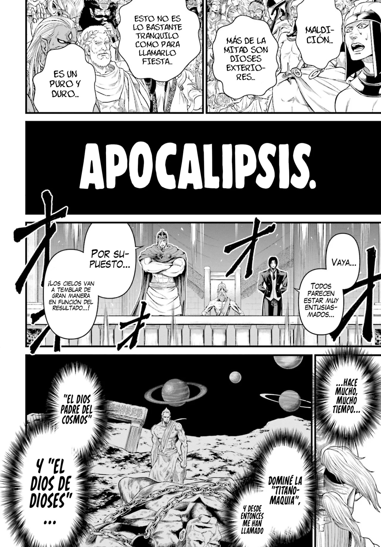 Read Record of Ragnarok Gods Apocalypse ES Manga Online