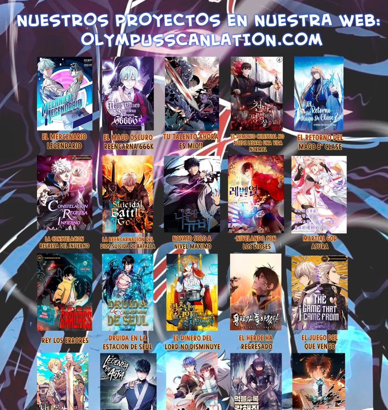 Read Reencarnacion del Dios de la Batalla Suicida ES Manga Online