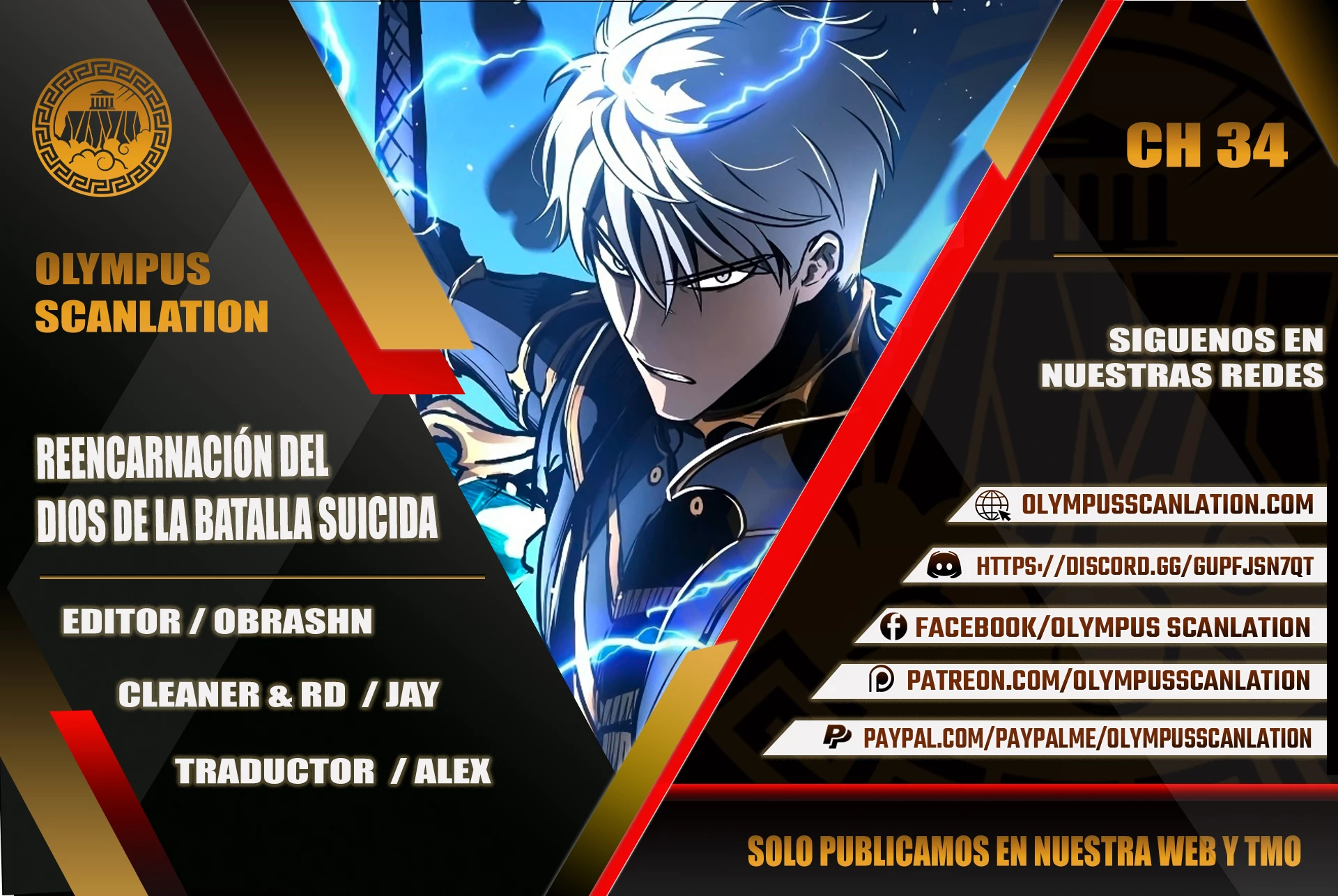 Read Reencarnacion del Dios de la Batalla Suicida ES Manga Online