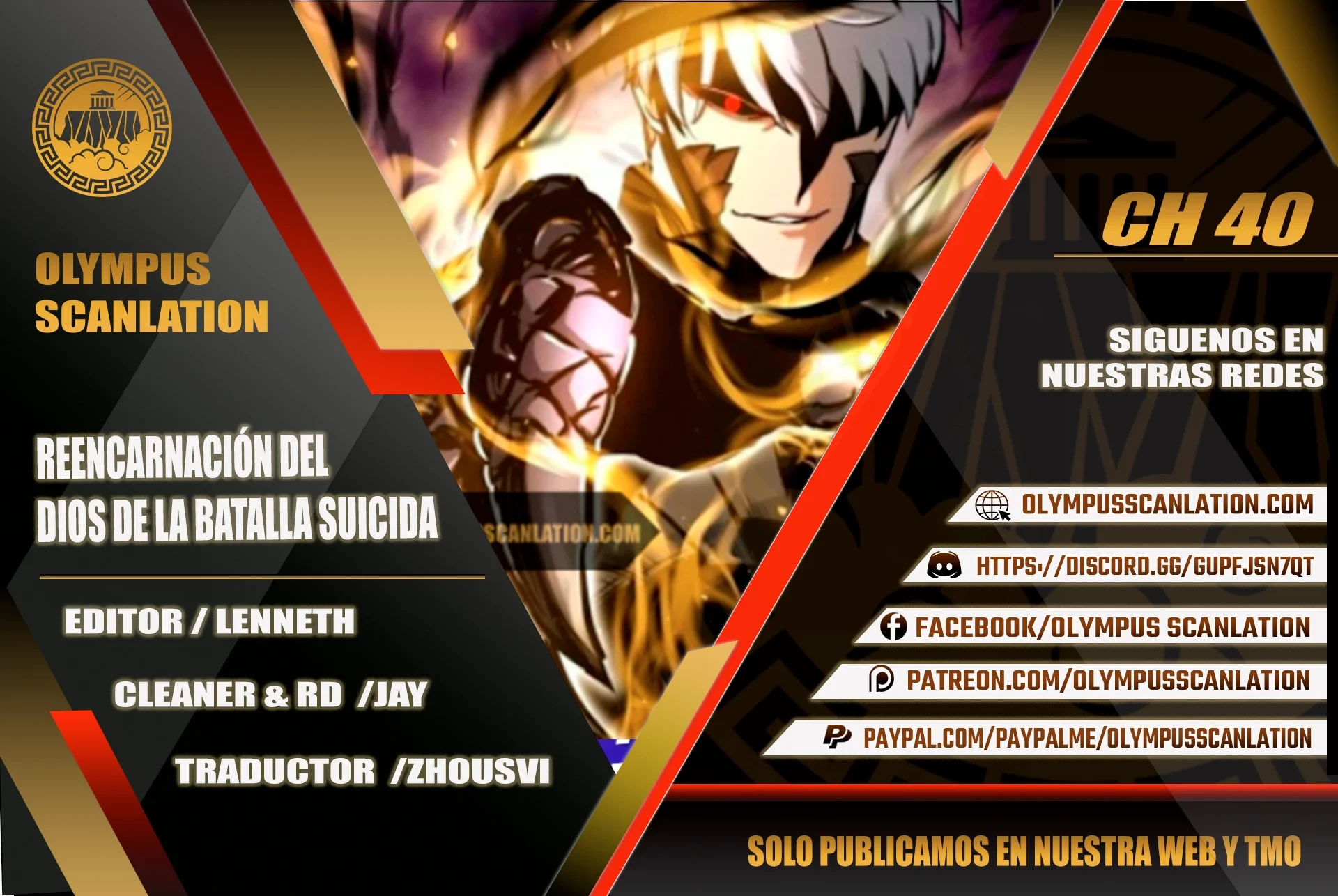 Read Reencarnacion del Dios de la Batalla Suicida ES Manga Online