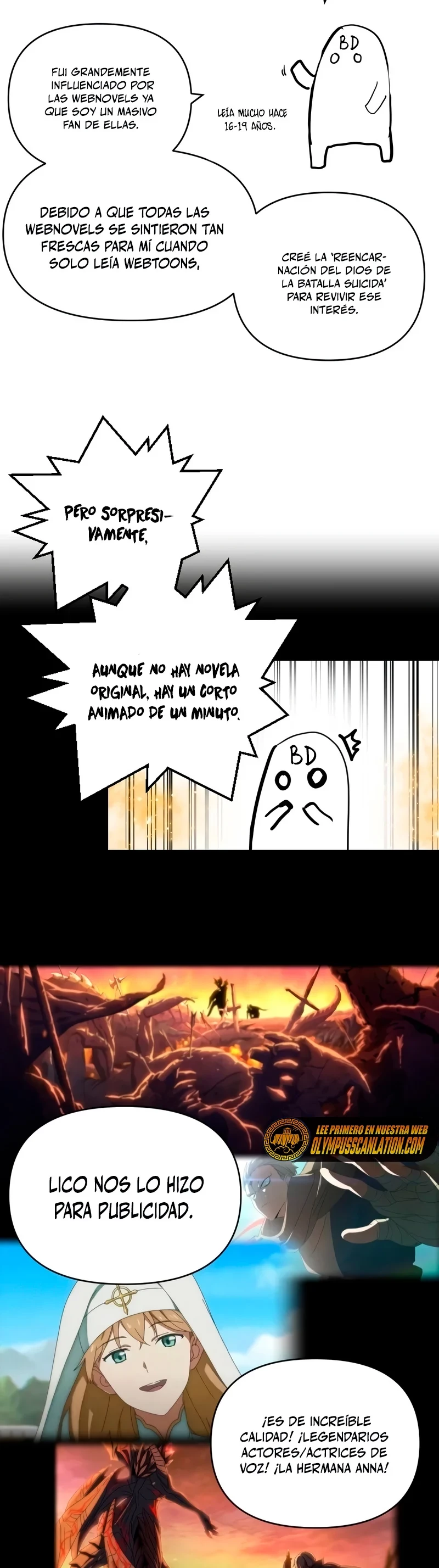 Read Reencarnacion del Dios de la Batalla Suicida ES Manga Online