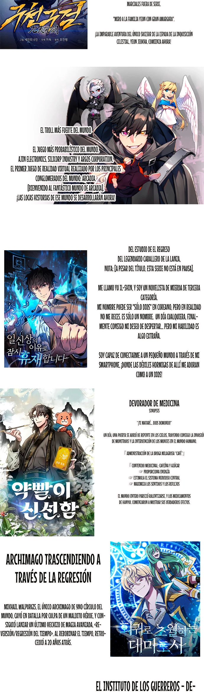 Read Reencarnacion del Dios de la Batalla Suicida ES Manga Online