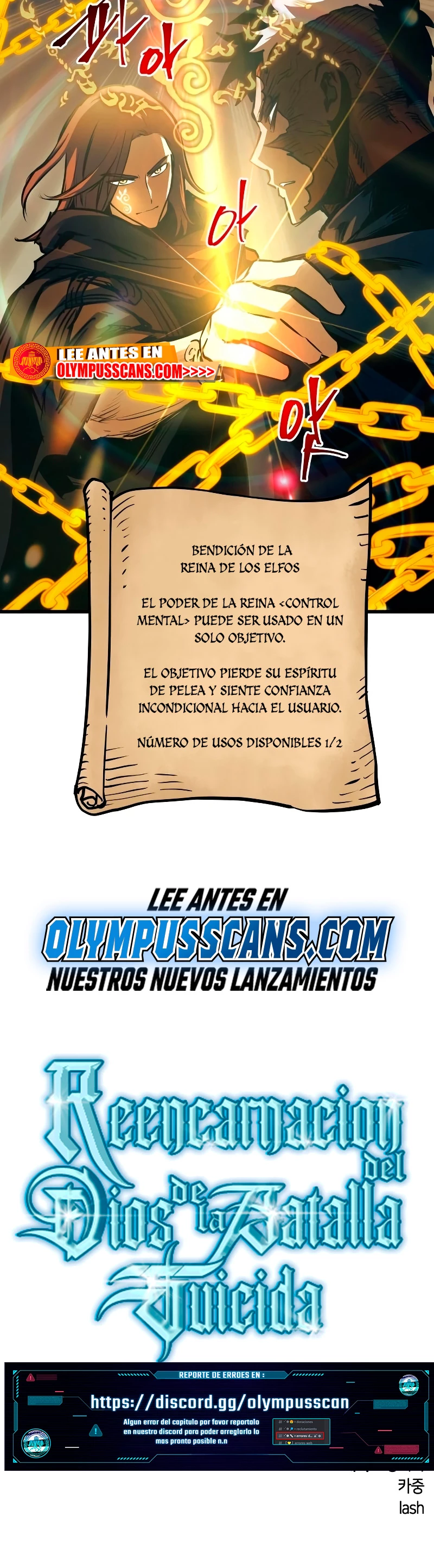 Read Reencarnacion del Dios de la Batalla Suicida ES Manga Online