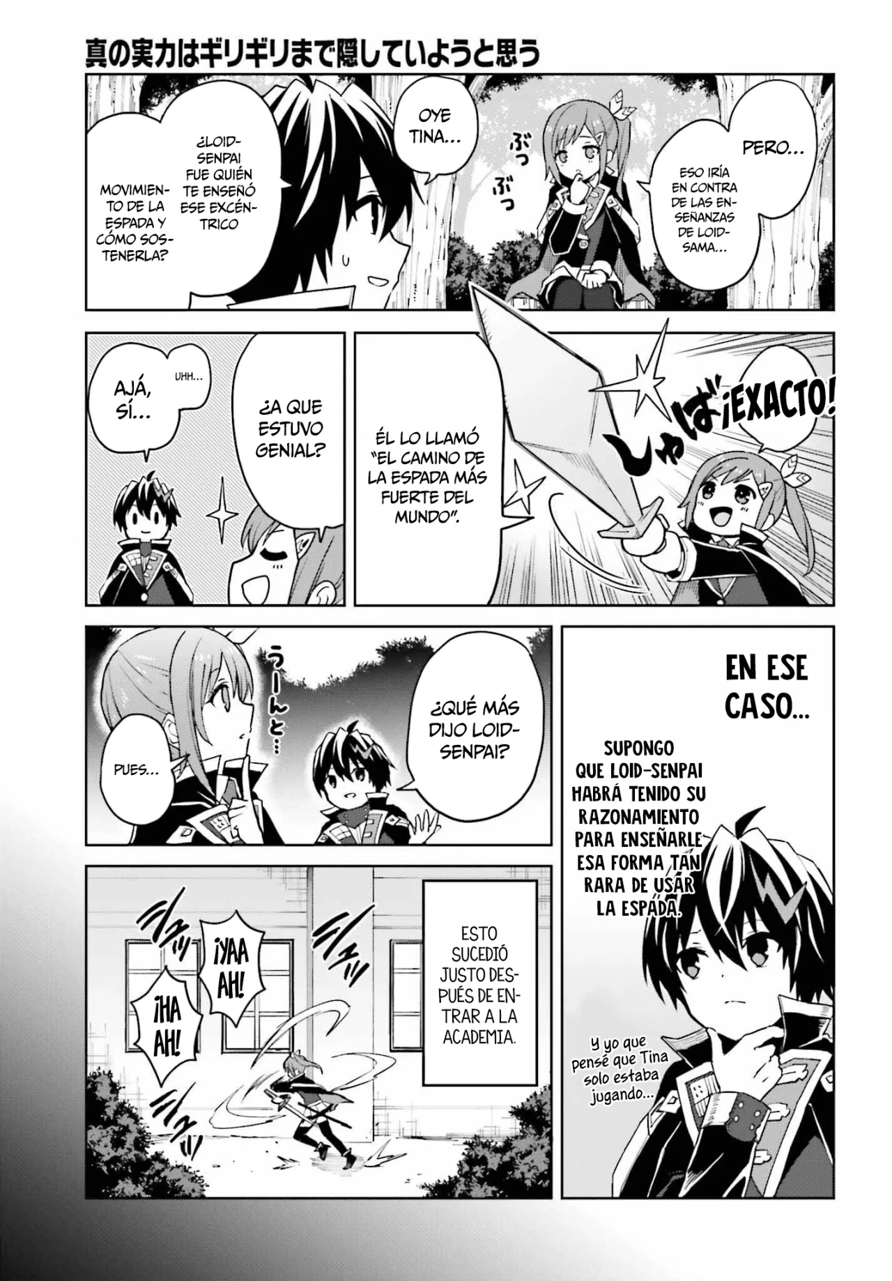 Read Shin no Jitsuryoku wa Girigiri Made Kakushite Iyou to Omou ES Manga Online