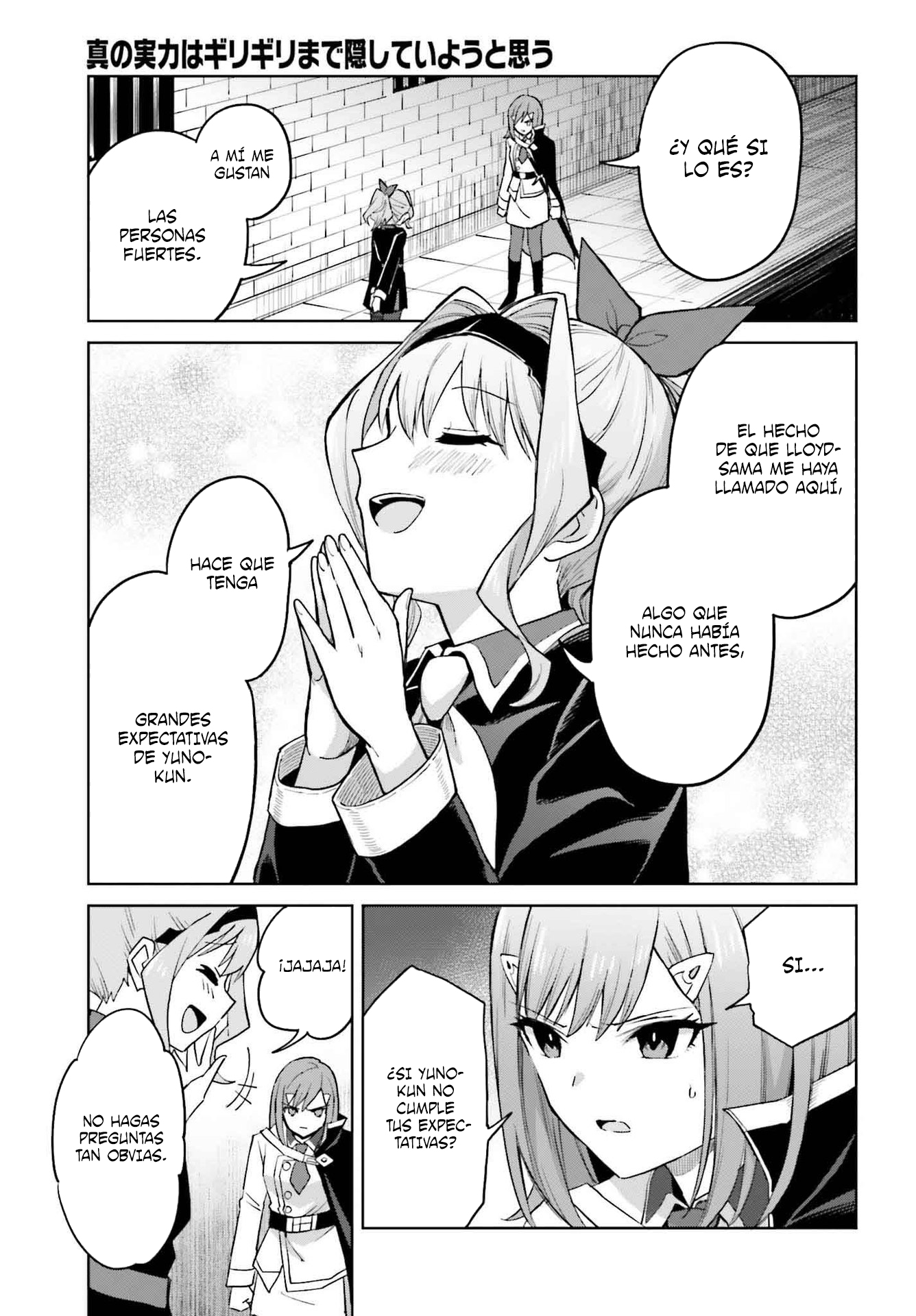 Read Shin no Jitsuryoku wa Girigiri Made Kakushite Iyou to Omou ES Manga Online