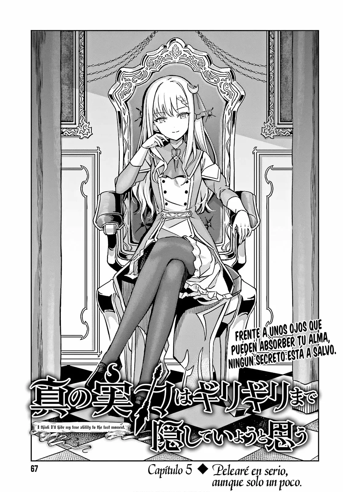 Read Shin no Jitsuryoku wa Girigiri Made Kakushite Iyou to Omou ES Manga Online