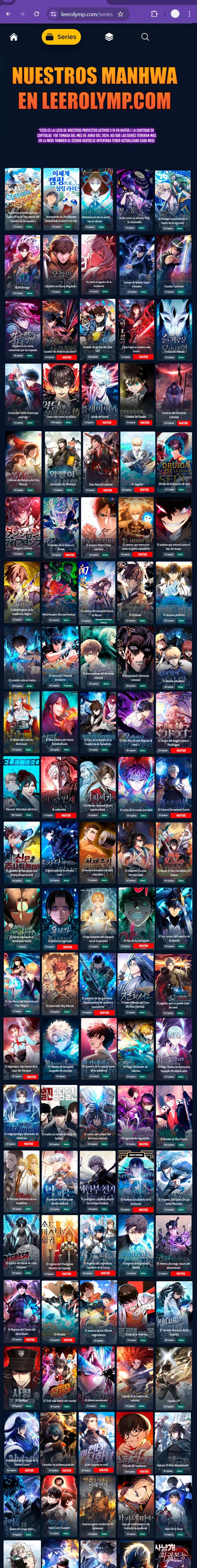 Read Solo Leveling  Ragnarok ES Manga Online